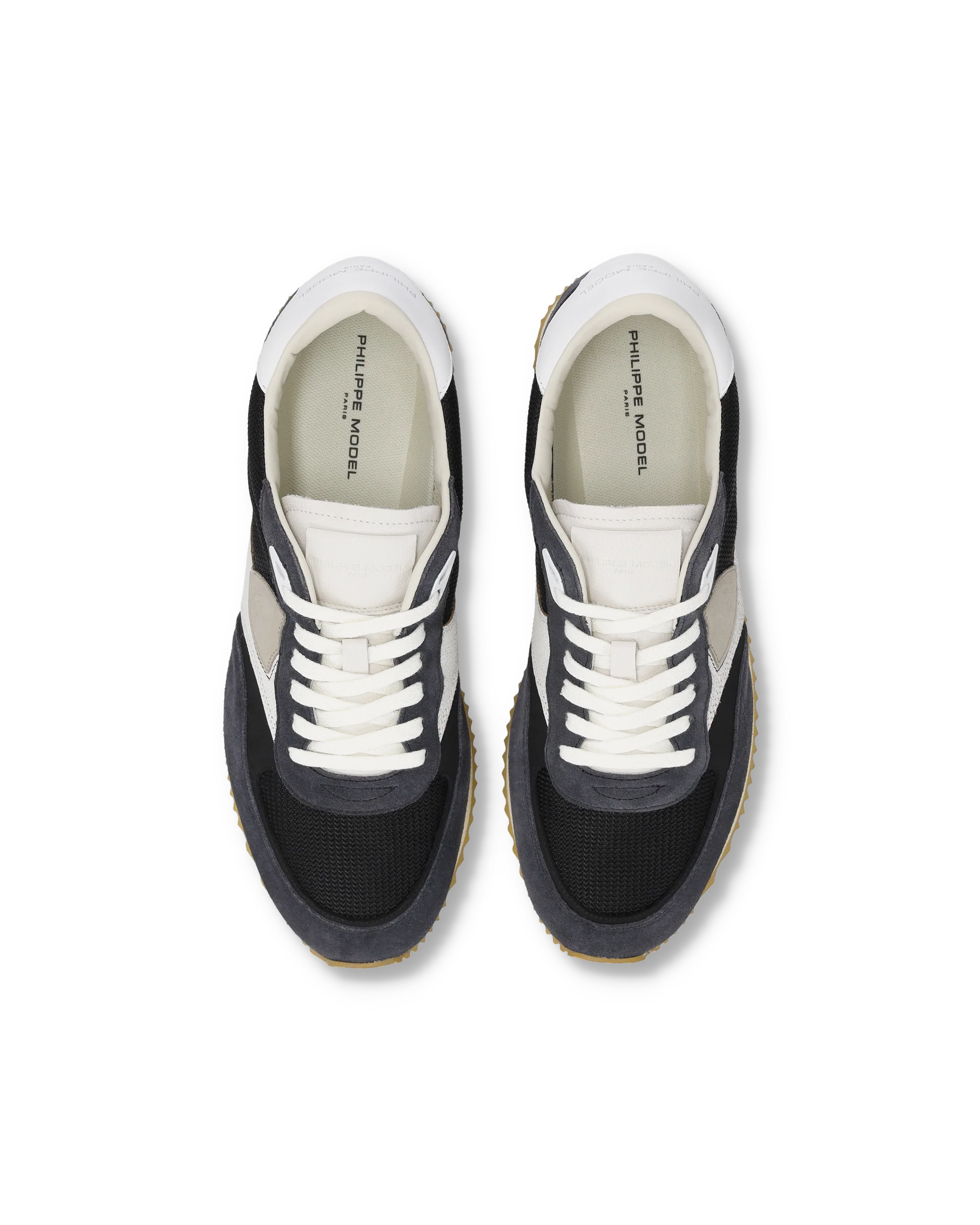 Sneakers Blville Men, Black White - Image 4