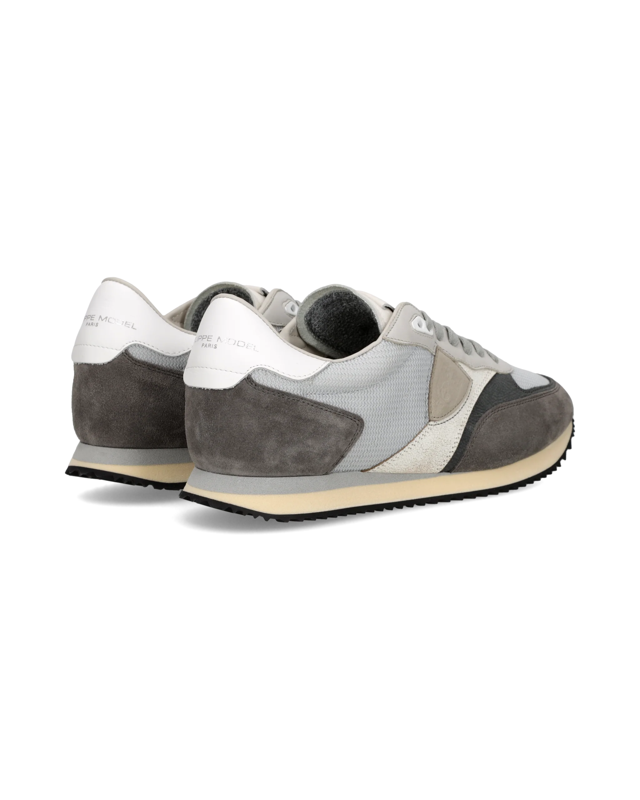 Sneakers Blville Men, Anthracite Grey White - Image 3