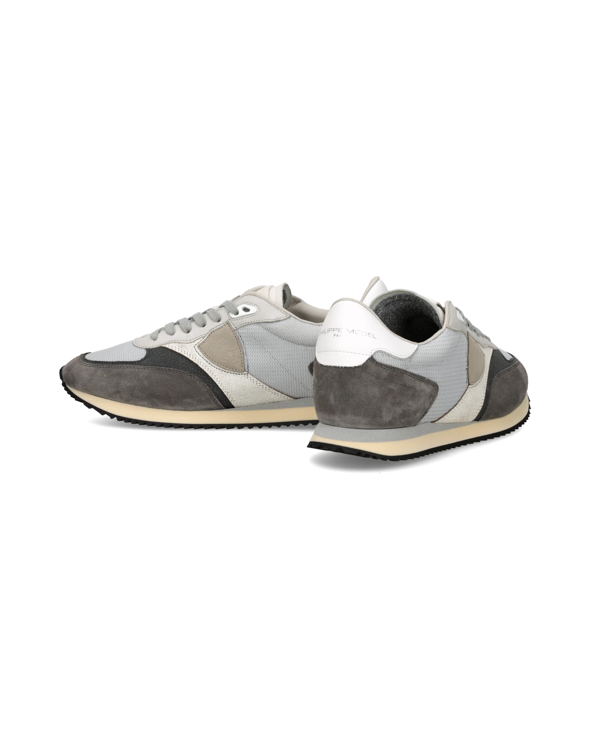 Sneakers Blville Men, Anthracite Grey White - Image 6