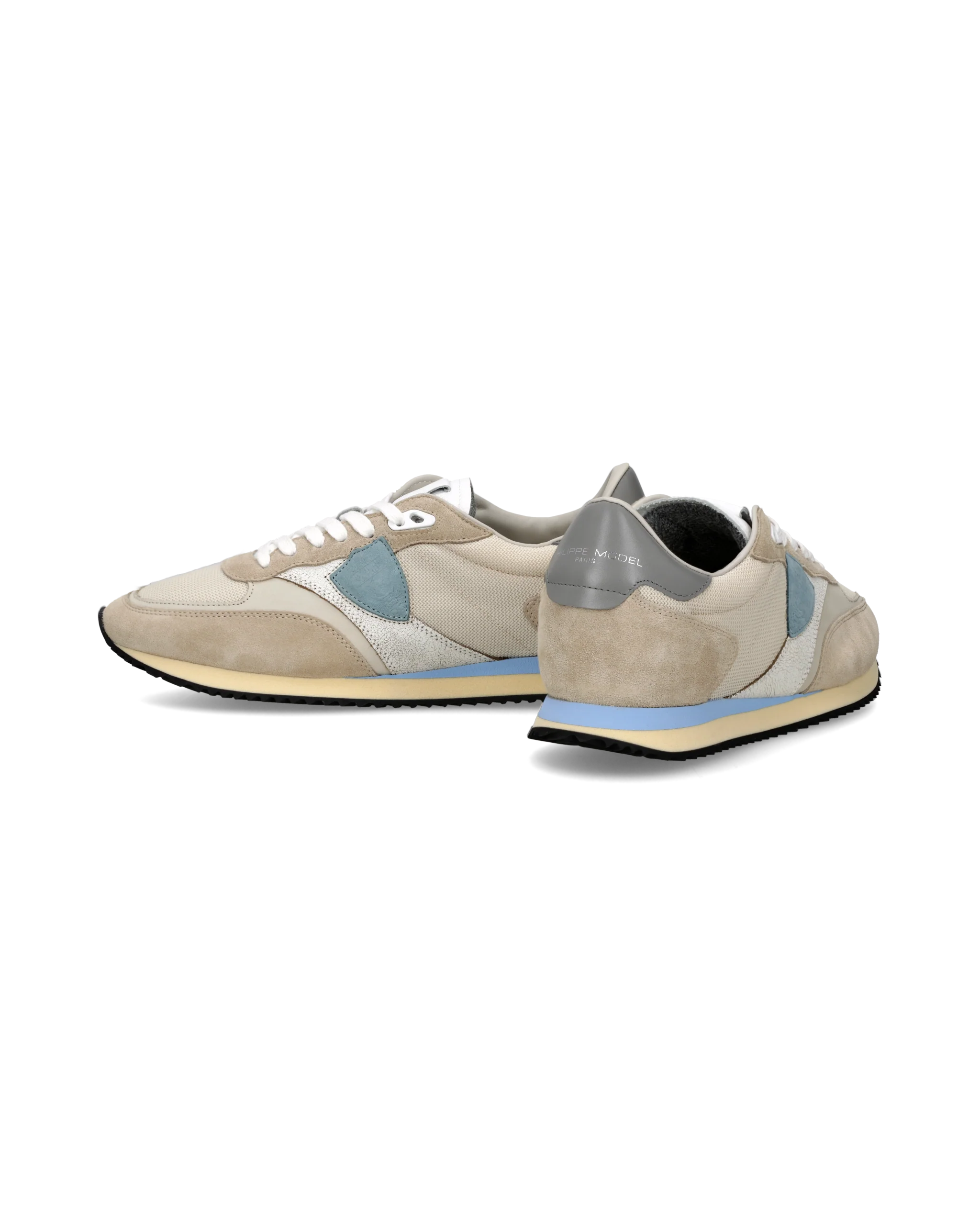 Sneakers Blville Men, Sand Light Blue - Image 6