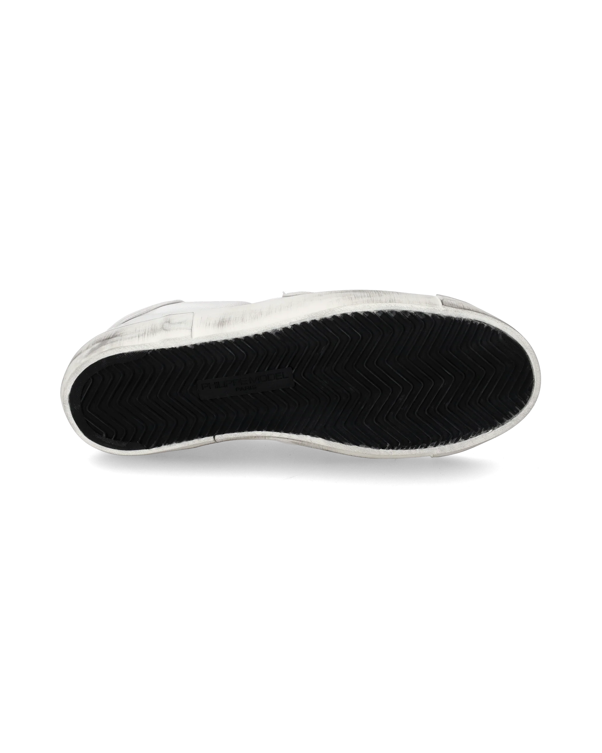 Men's Prsx Low-Top Sneakers in Leather, White - Image 5