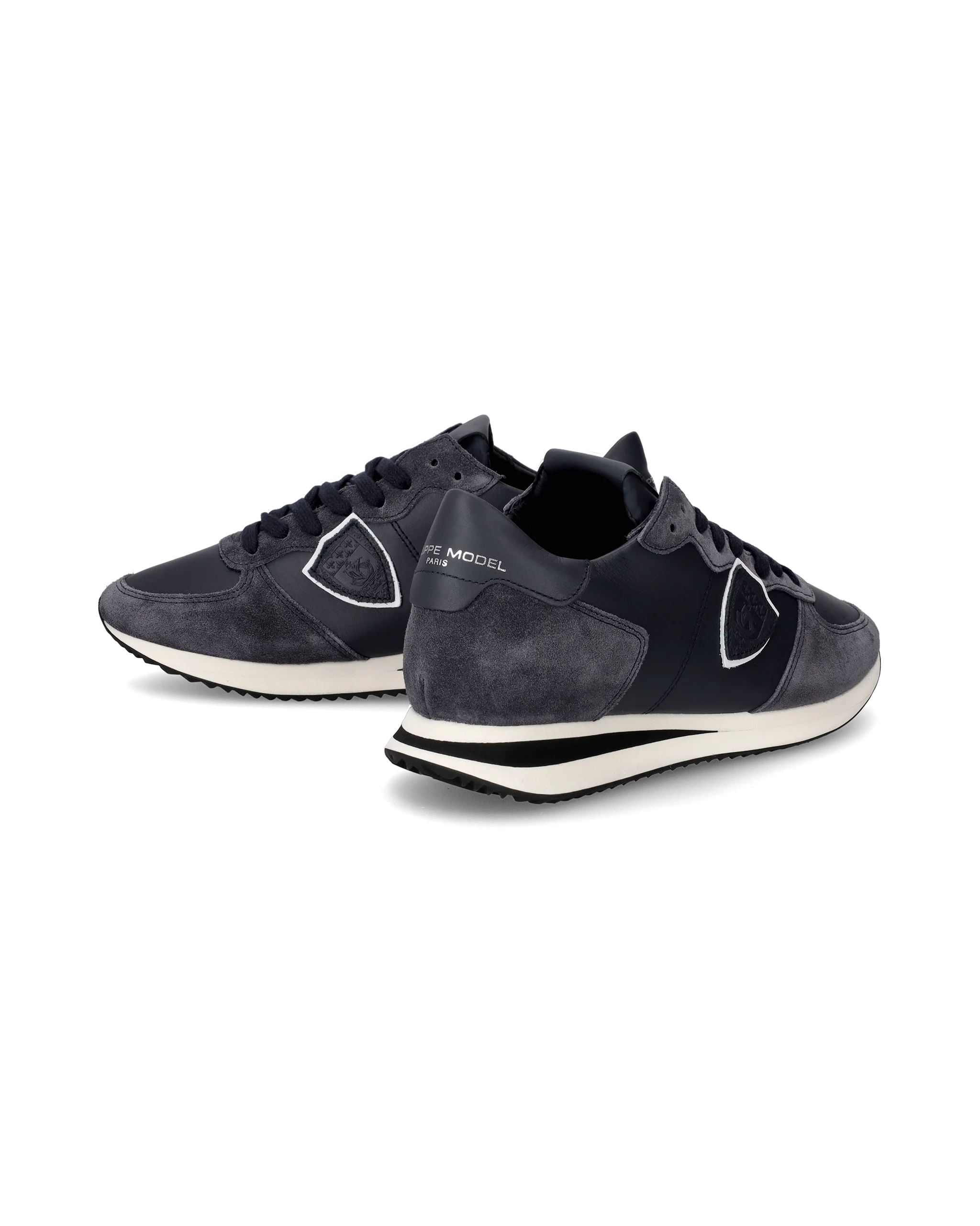 Women's Trpx Low-Top Sneakers in Leather, Blue - Image 6