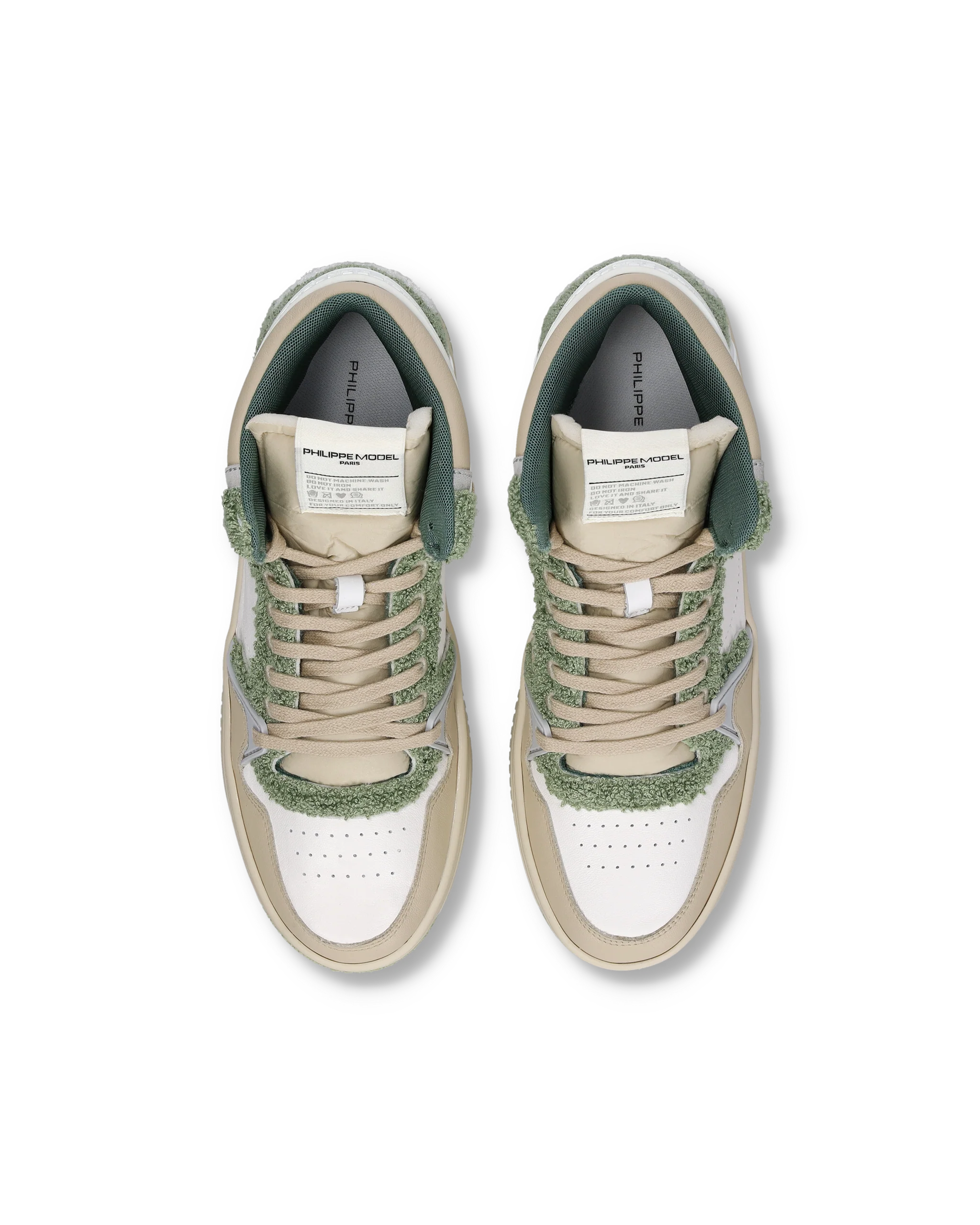 Sneakers La Grande Tennis Men, White Green - Image 4