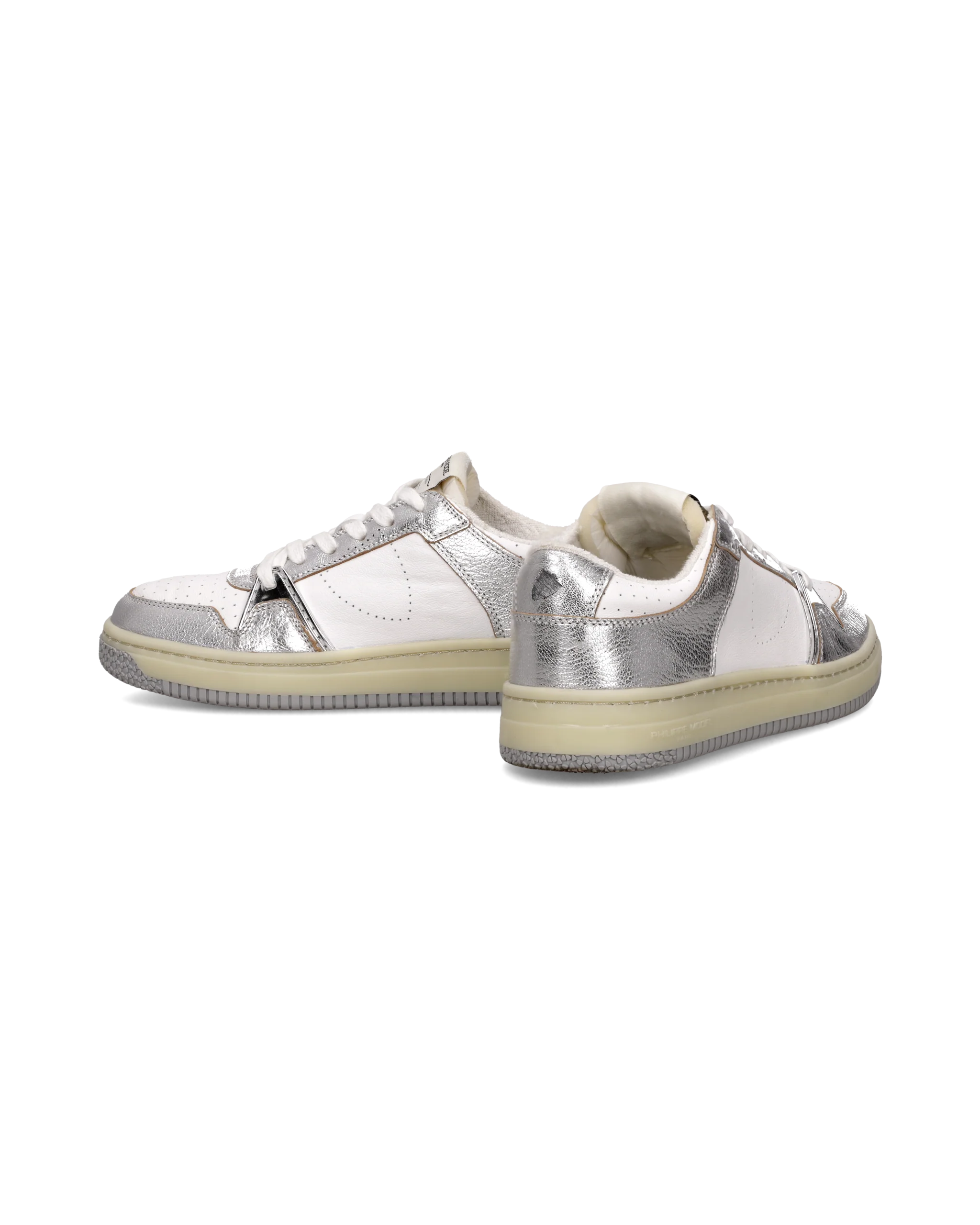 Sneakers La Grande Tennis Women, White Silver - Image 6