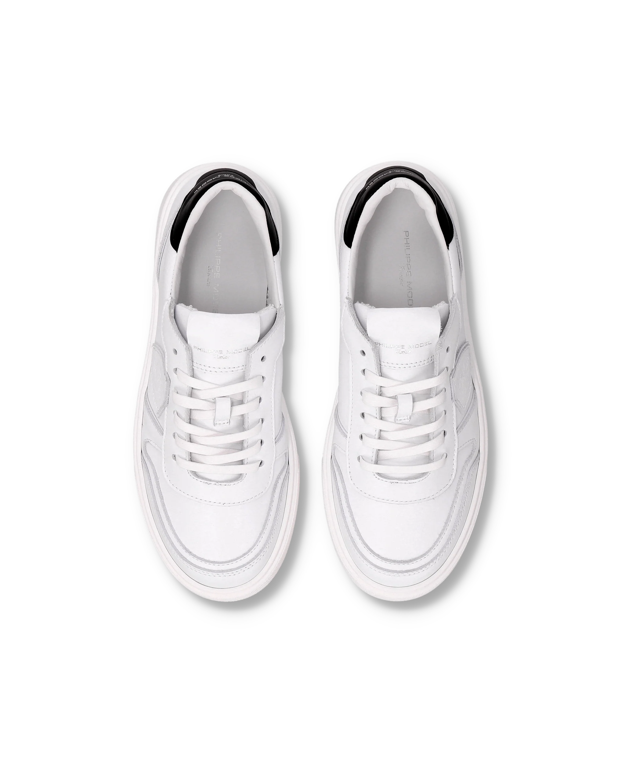 Sneakers Nice Junior, White Black - Image 4