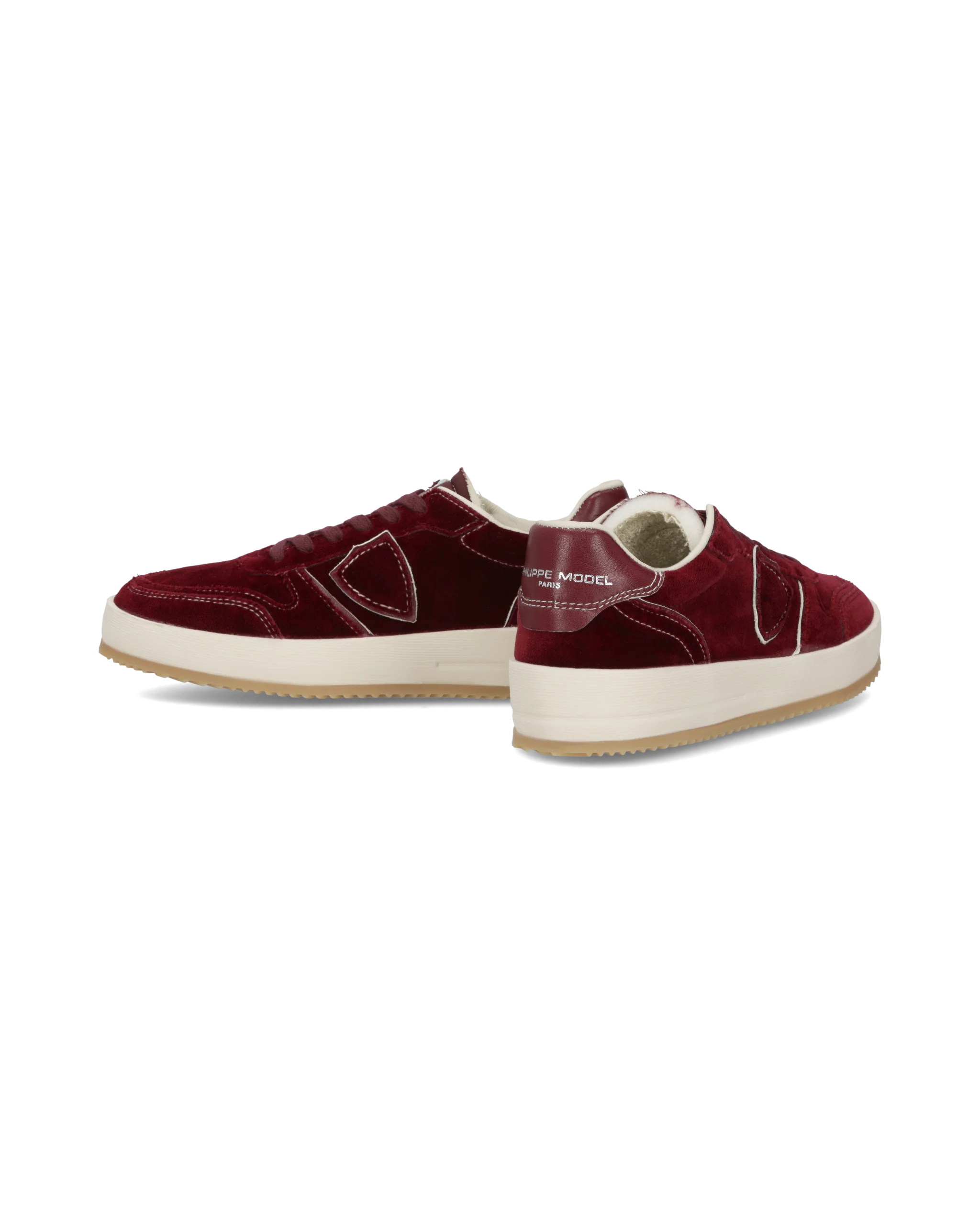 Sneakers Nice Tennis Women, Burgundy - Image 6