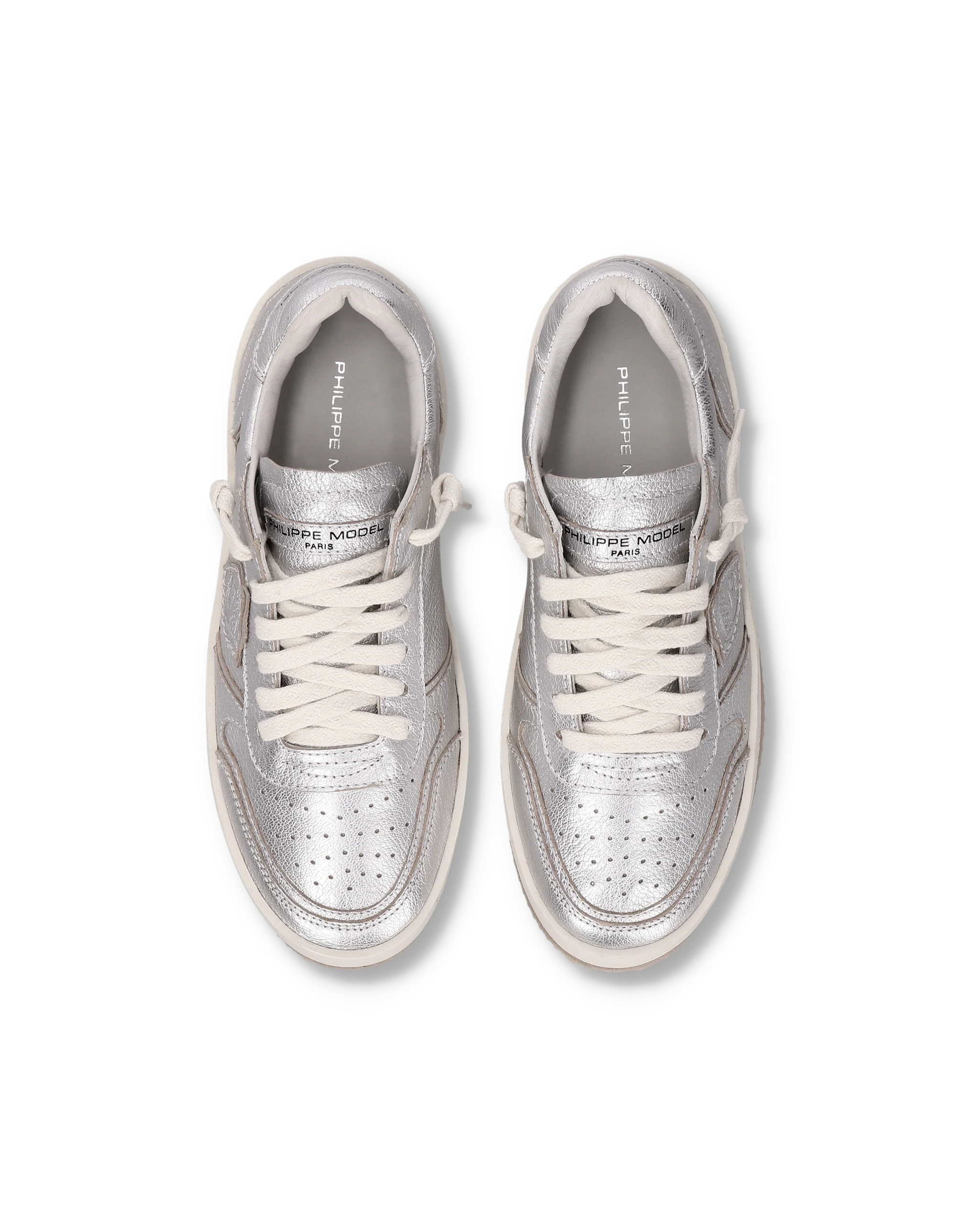 Sneakers Nice Tennis Women, Silver - Image 4