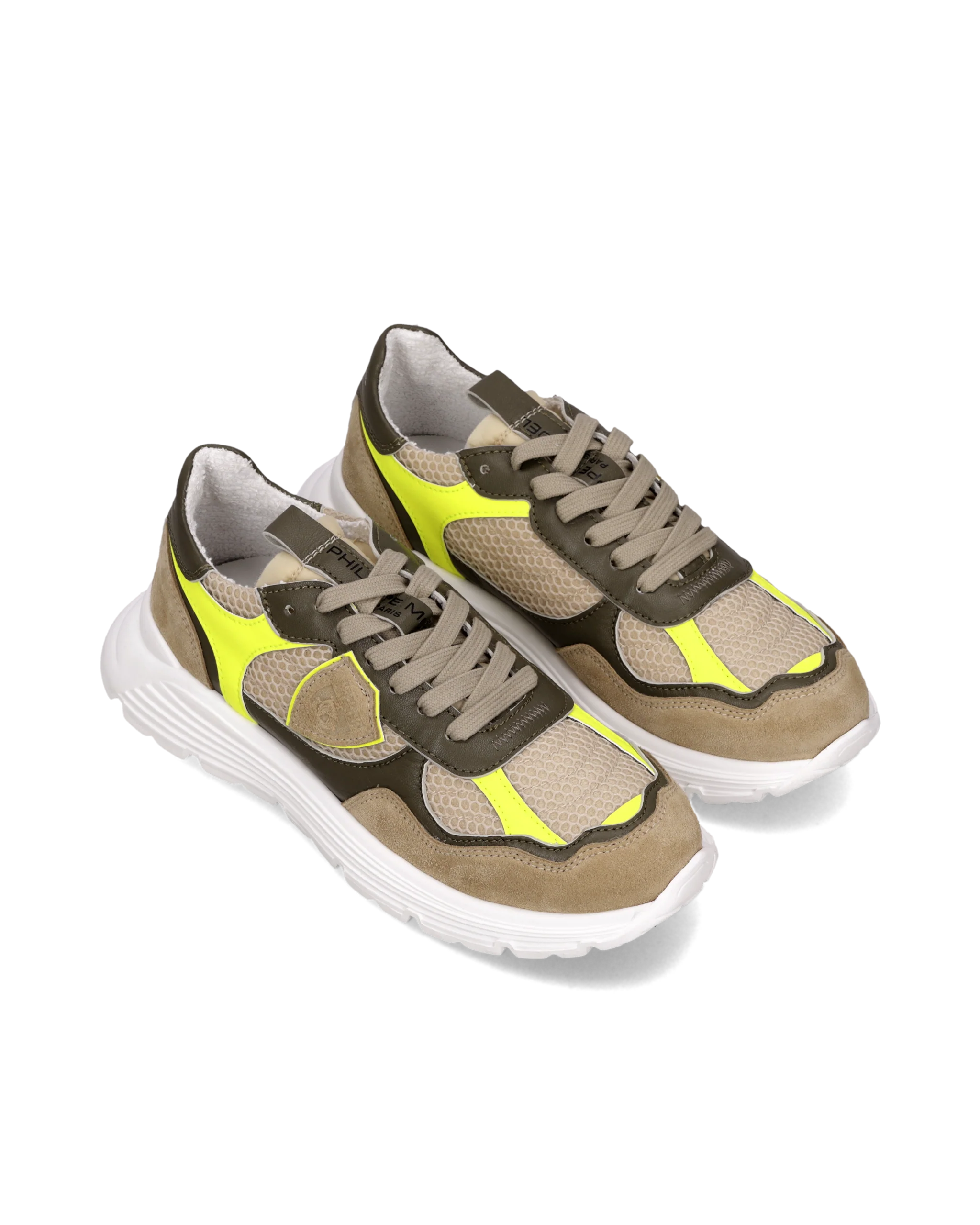 Sneakers Olympique Junior, Beige Yellow - Image 2