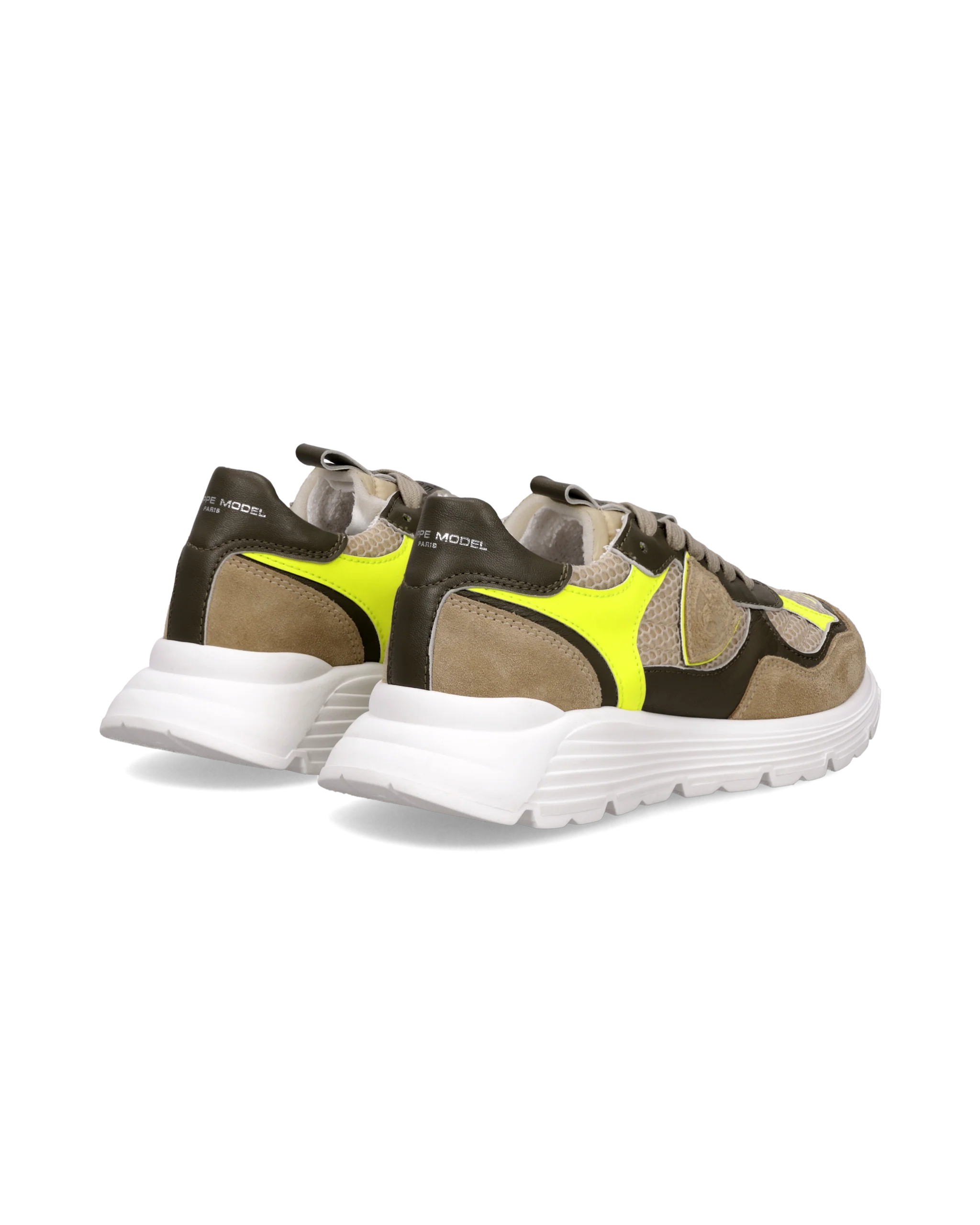 Sneakers Olympique Junior, Beige Yellow - Image 3