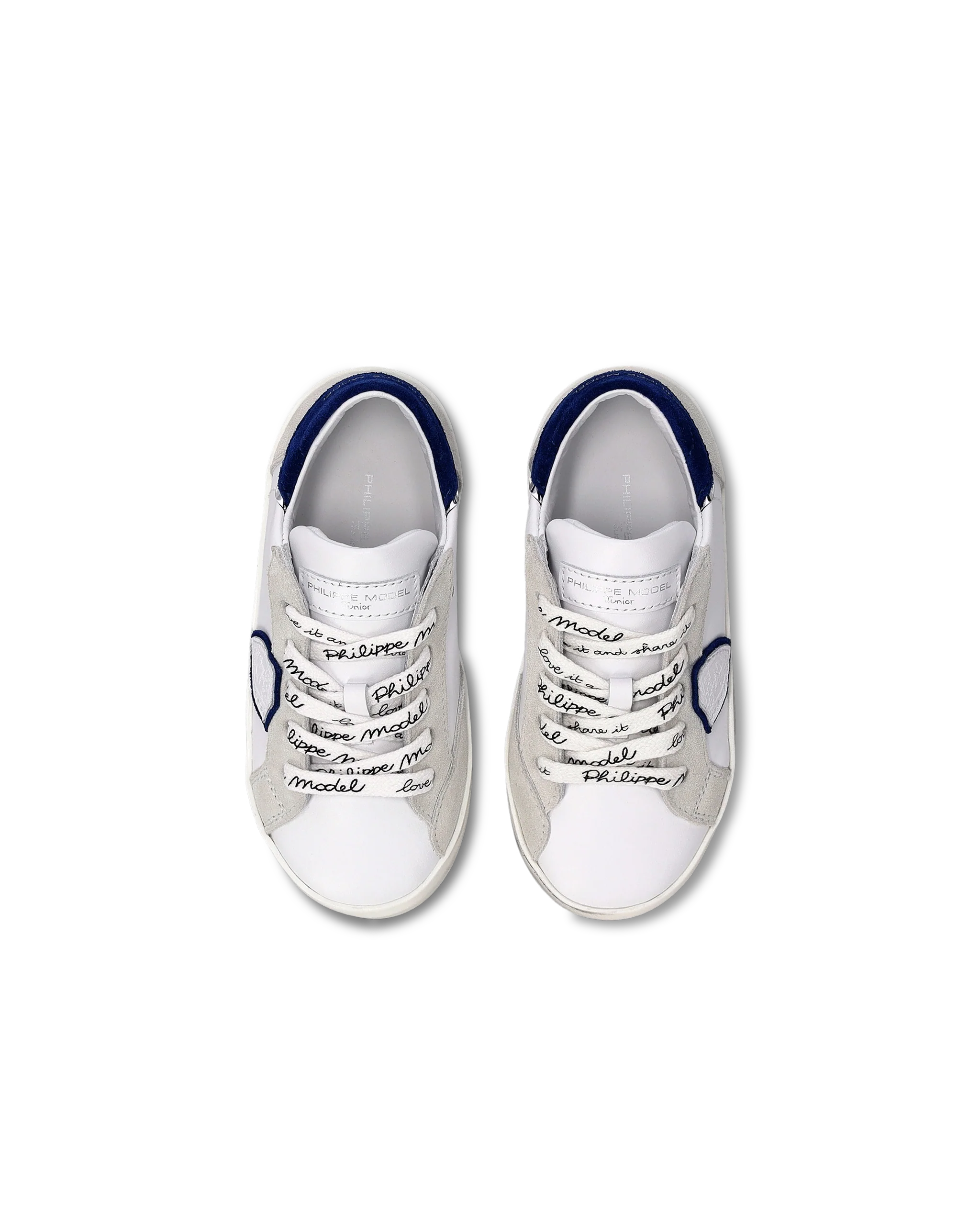 Sneaker Prsx Baby, White Blue - Image 4