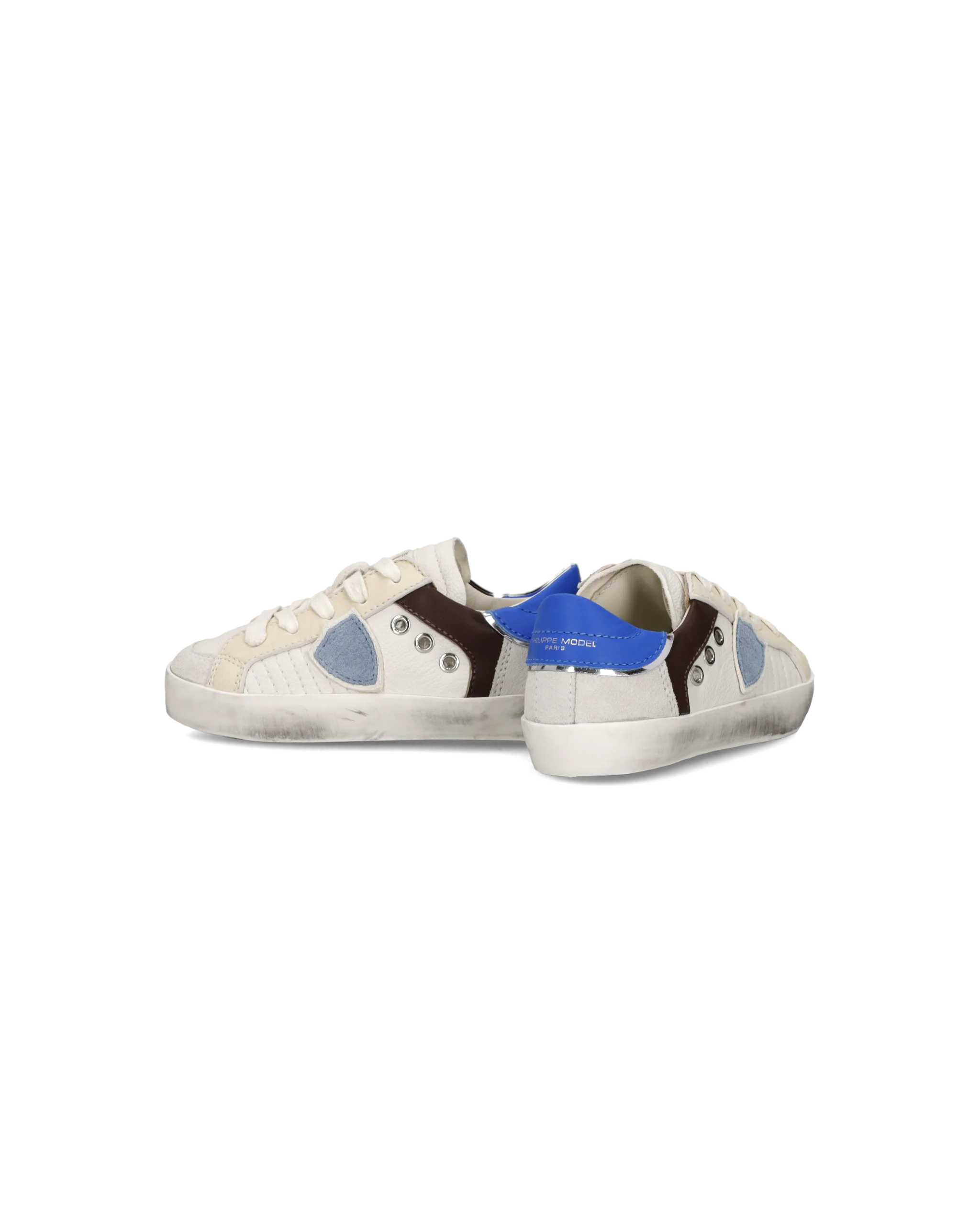 Sneaker Prsx Baby, White Blue Grey - Image 6