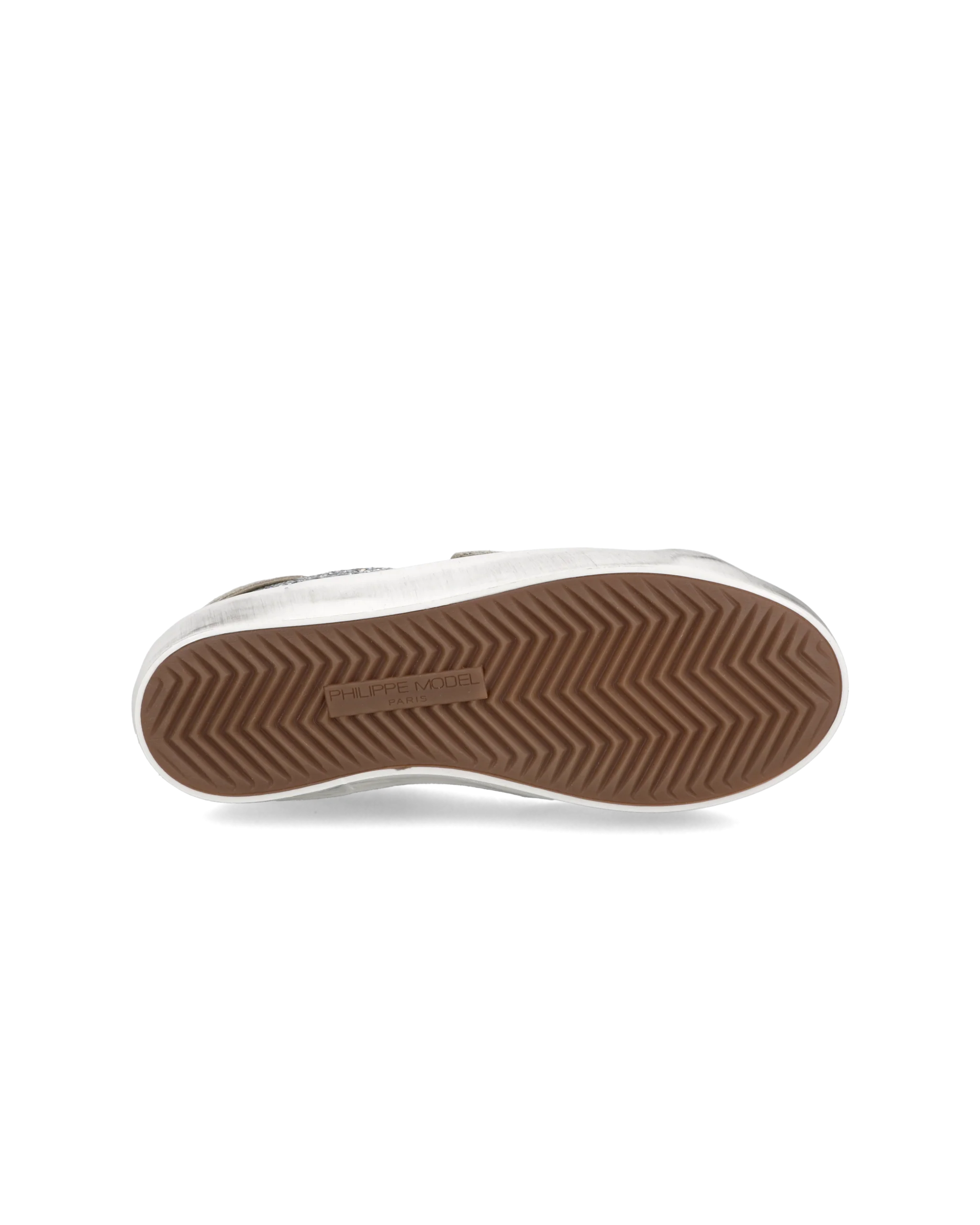 Sneakers Prsx Kids, Silver Neon - Image 5