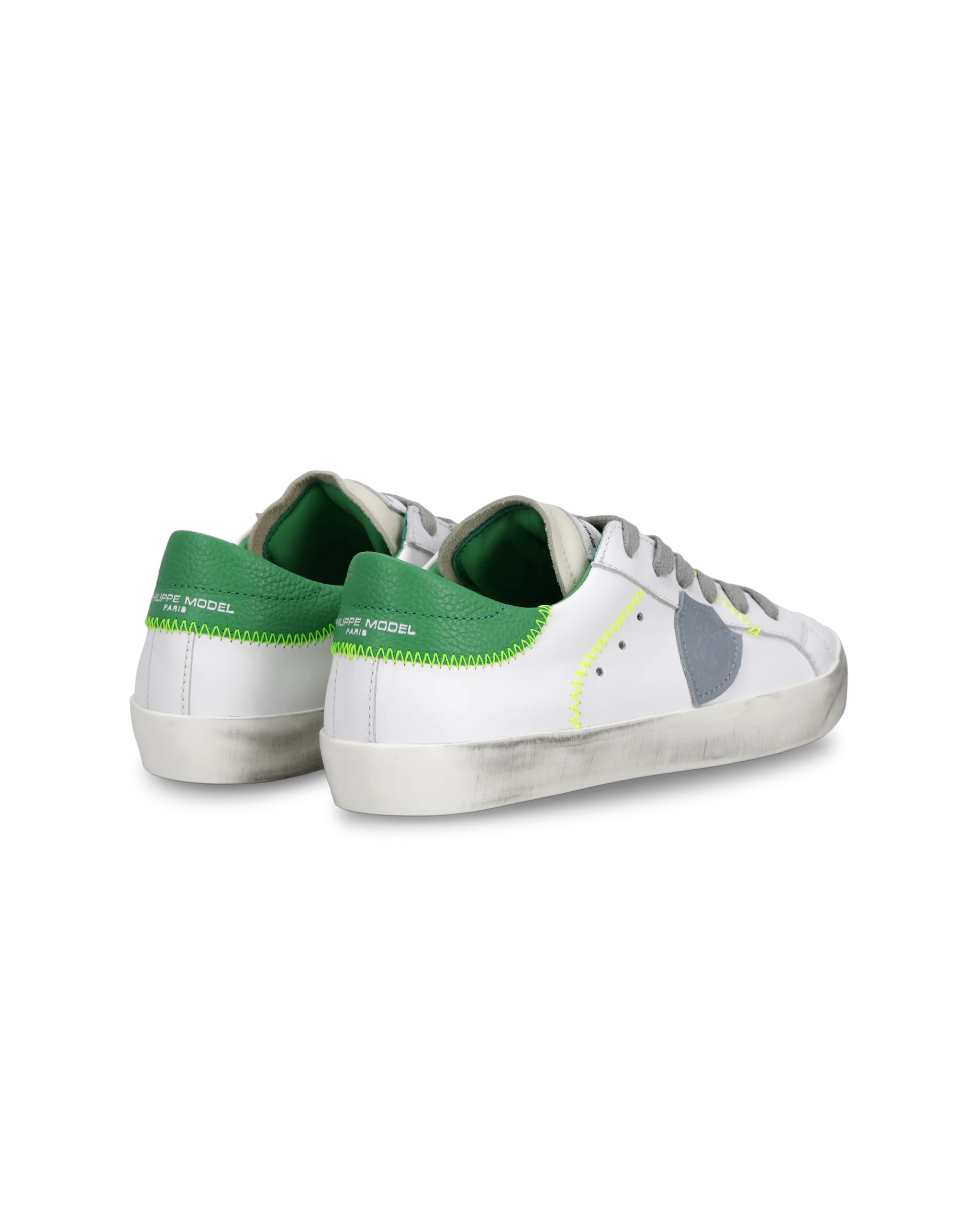 Sneaker Prsx Kids, White Green - Image 3