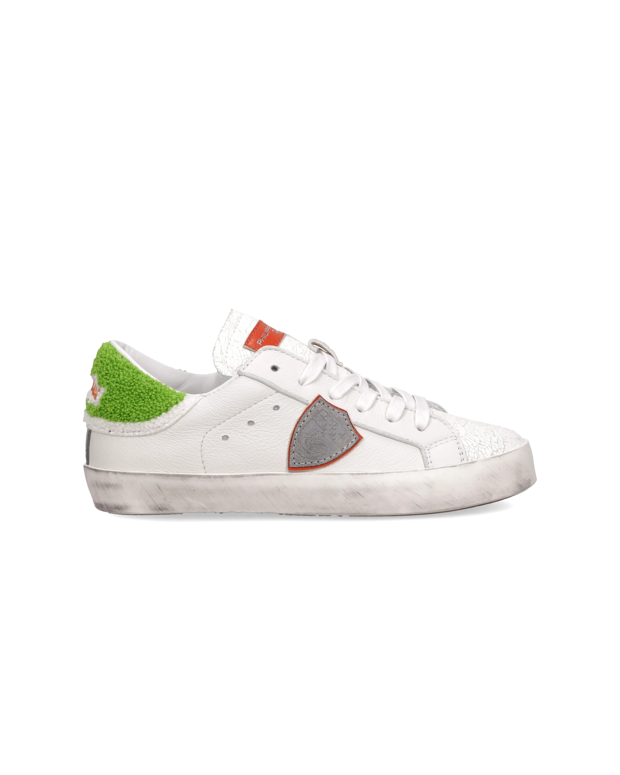 Sneakers Prsx Kids, White Green
