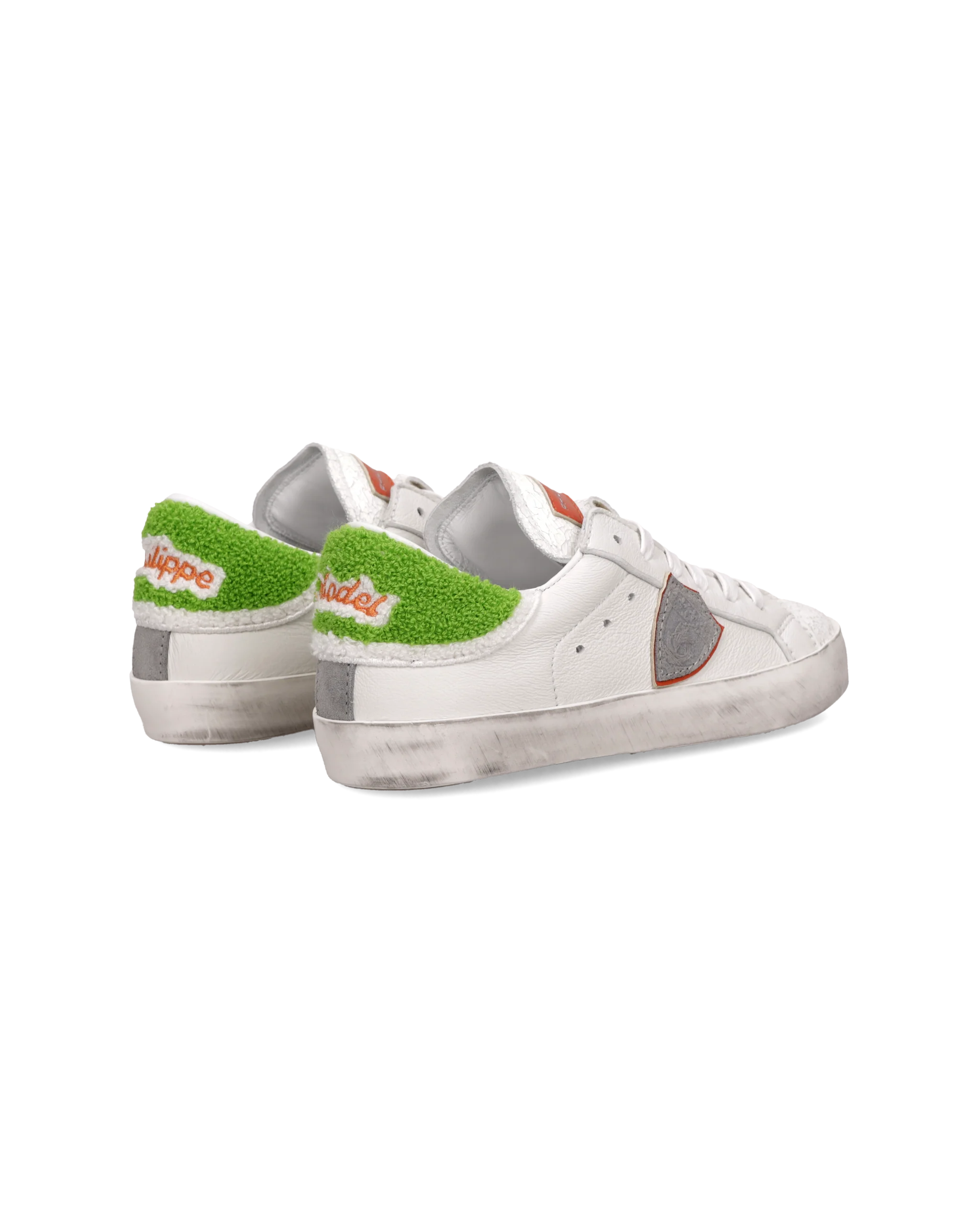 Sneakers Prsx Kids, White Green - Image 3