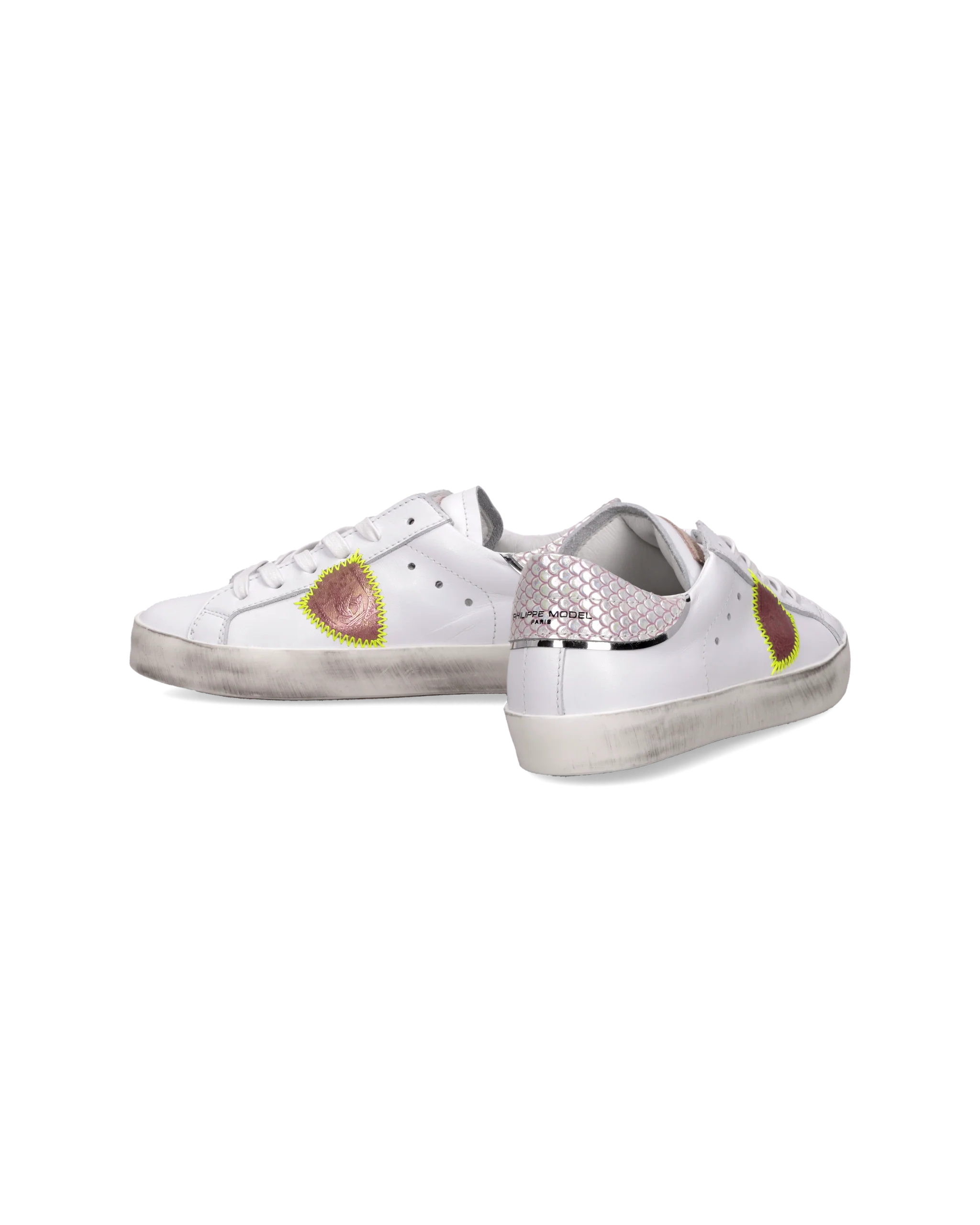 Sneakers Prsx Kids, White Pink - Image 6