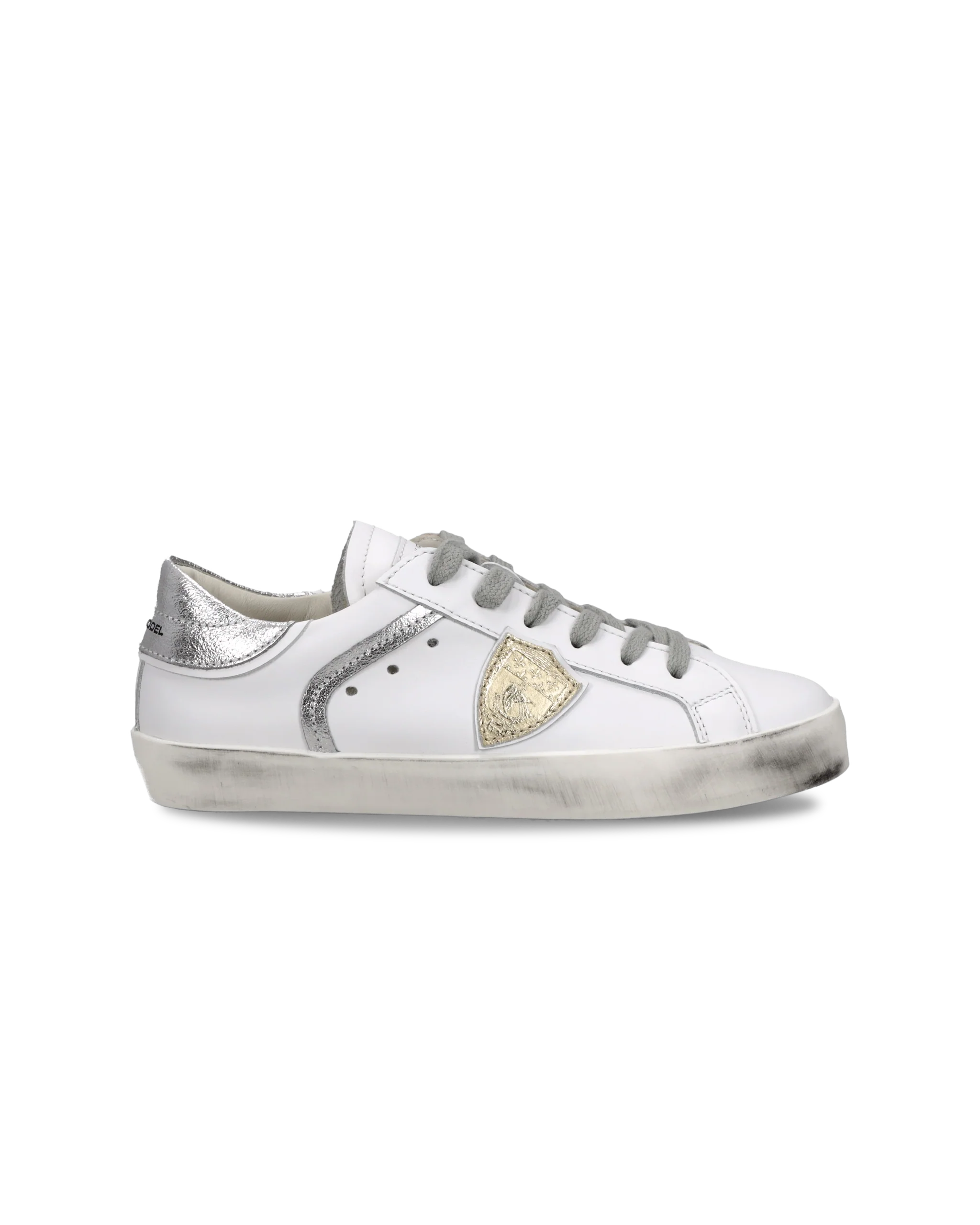 Sneaker Prsx Kids, White Silver
