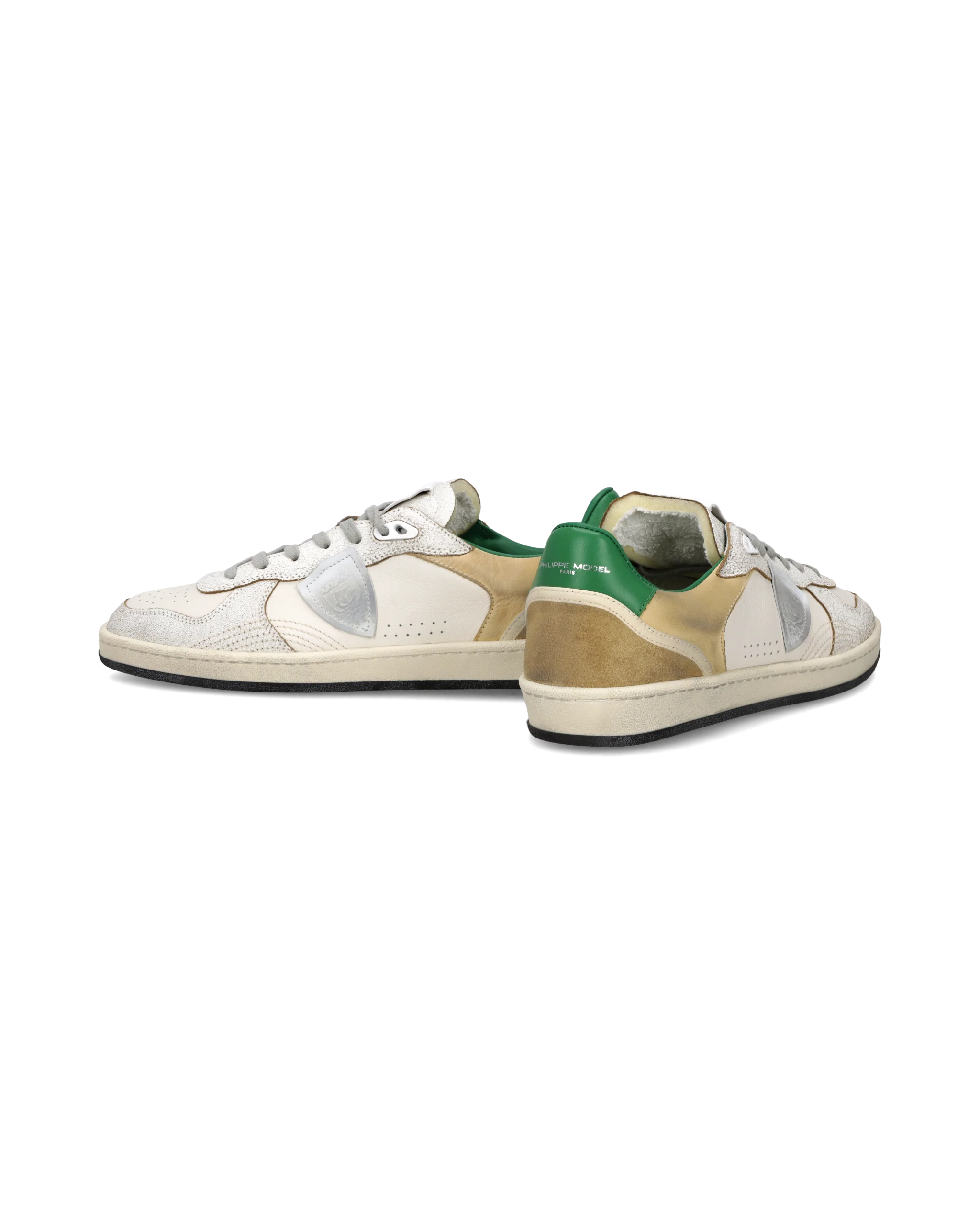 Sneakers Pgal Men, White Green - Image 6