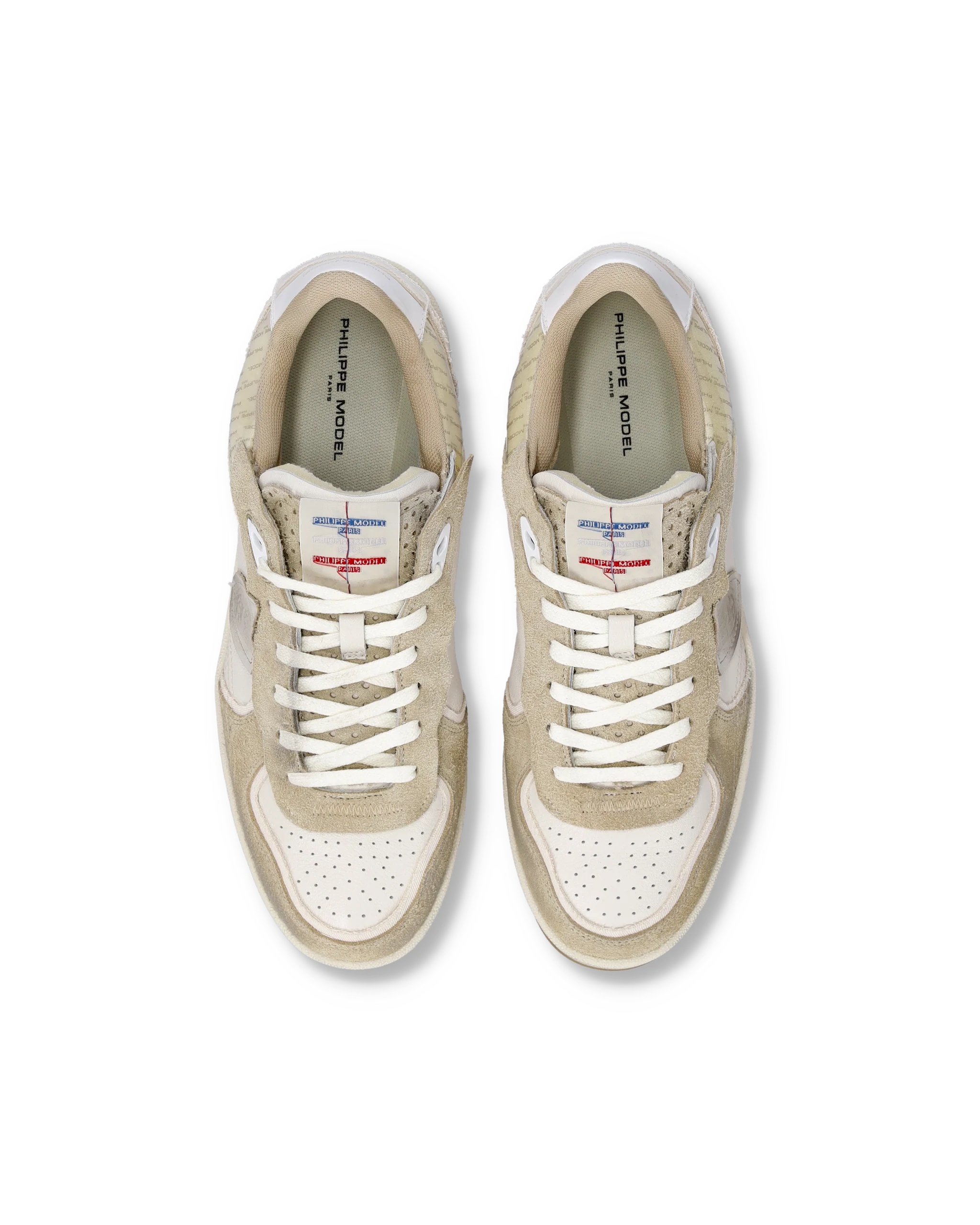 Sneakers Pgal Men Special Edition, White Sand - Image 4