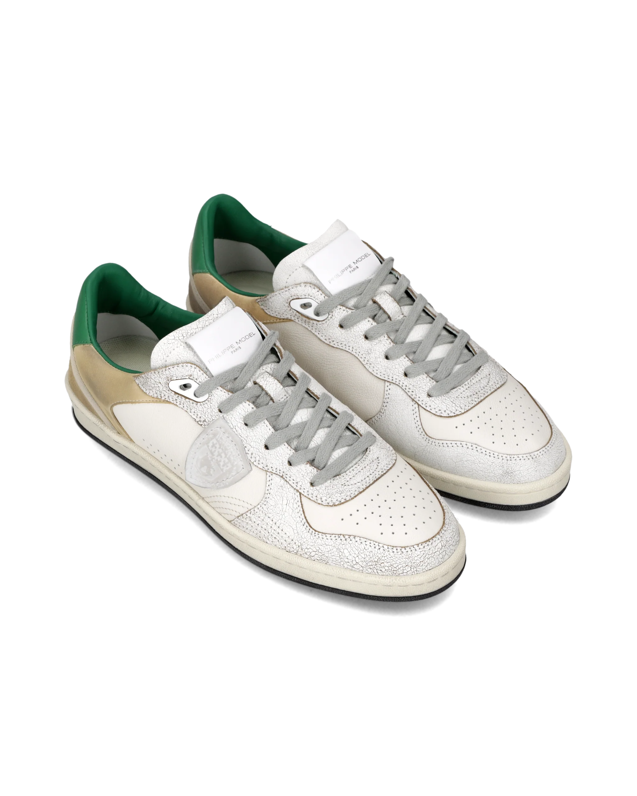 Sneakers Pgal Women, White Green - Image 2