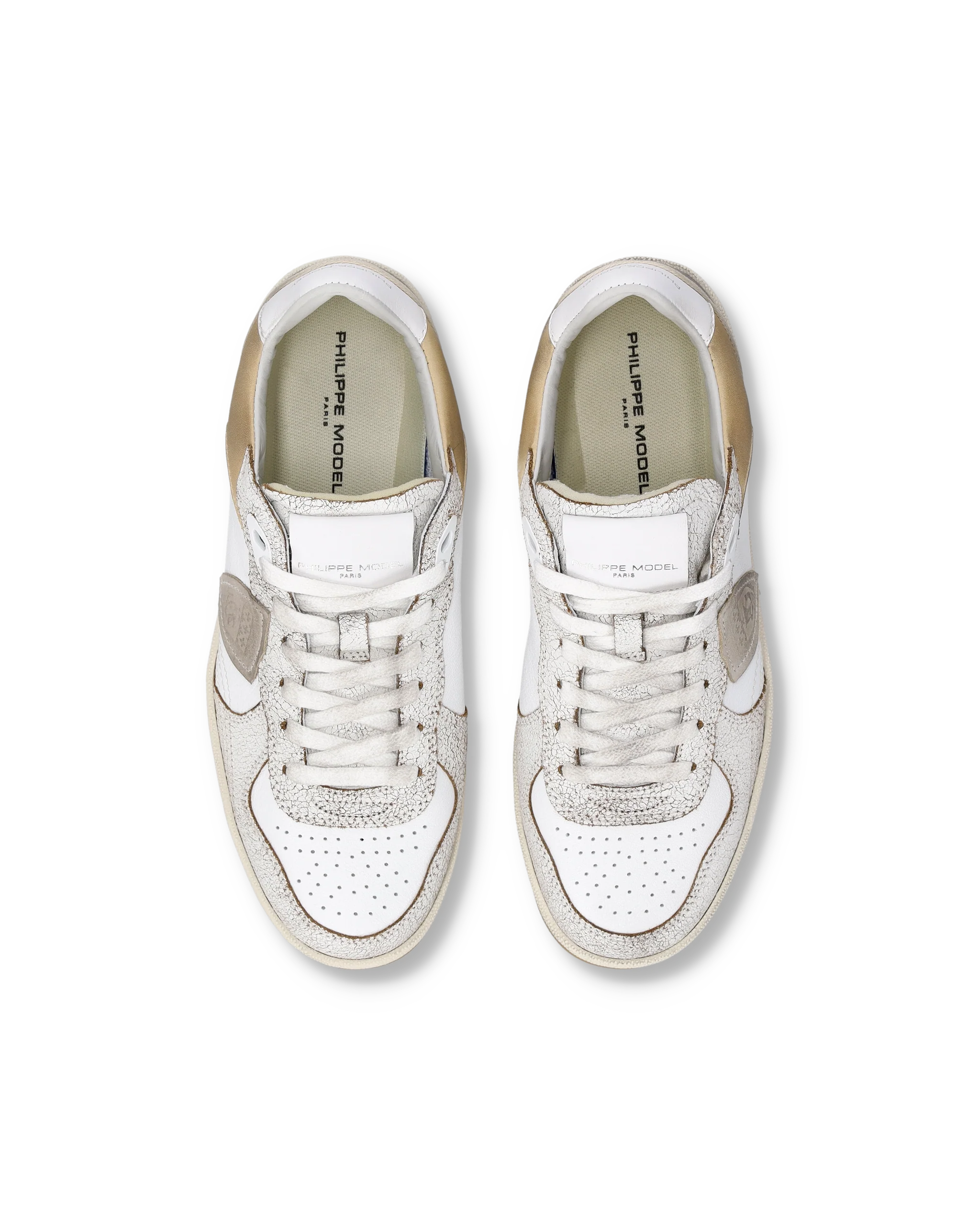 Sneakers Pgal Women, White Beige - Image 4