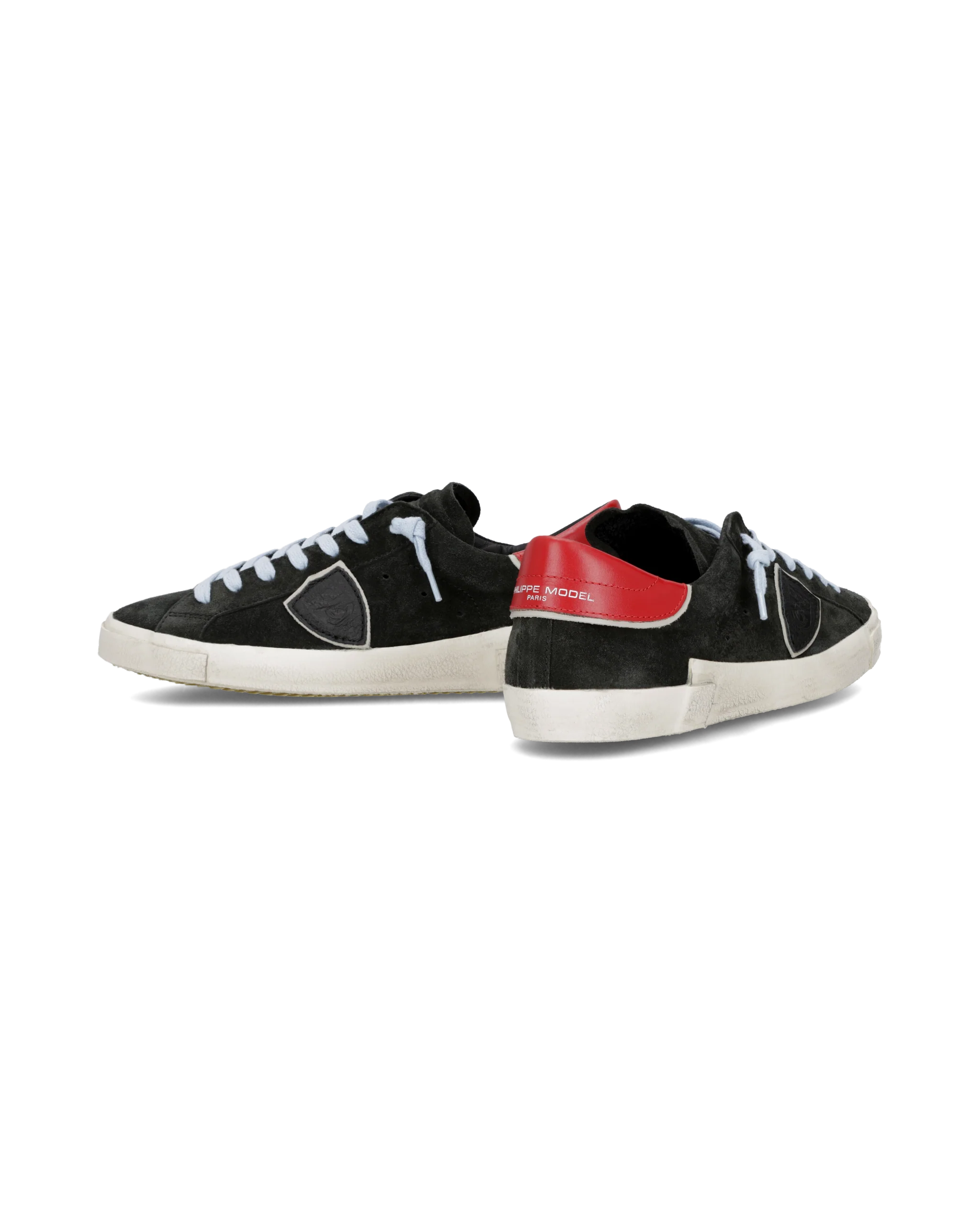 Sneakers Prsx Men, Black Red - Image 6