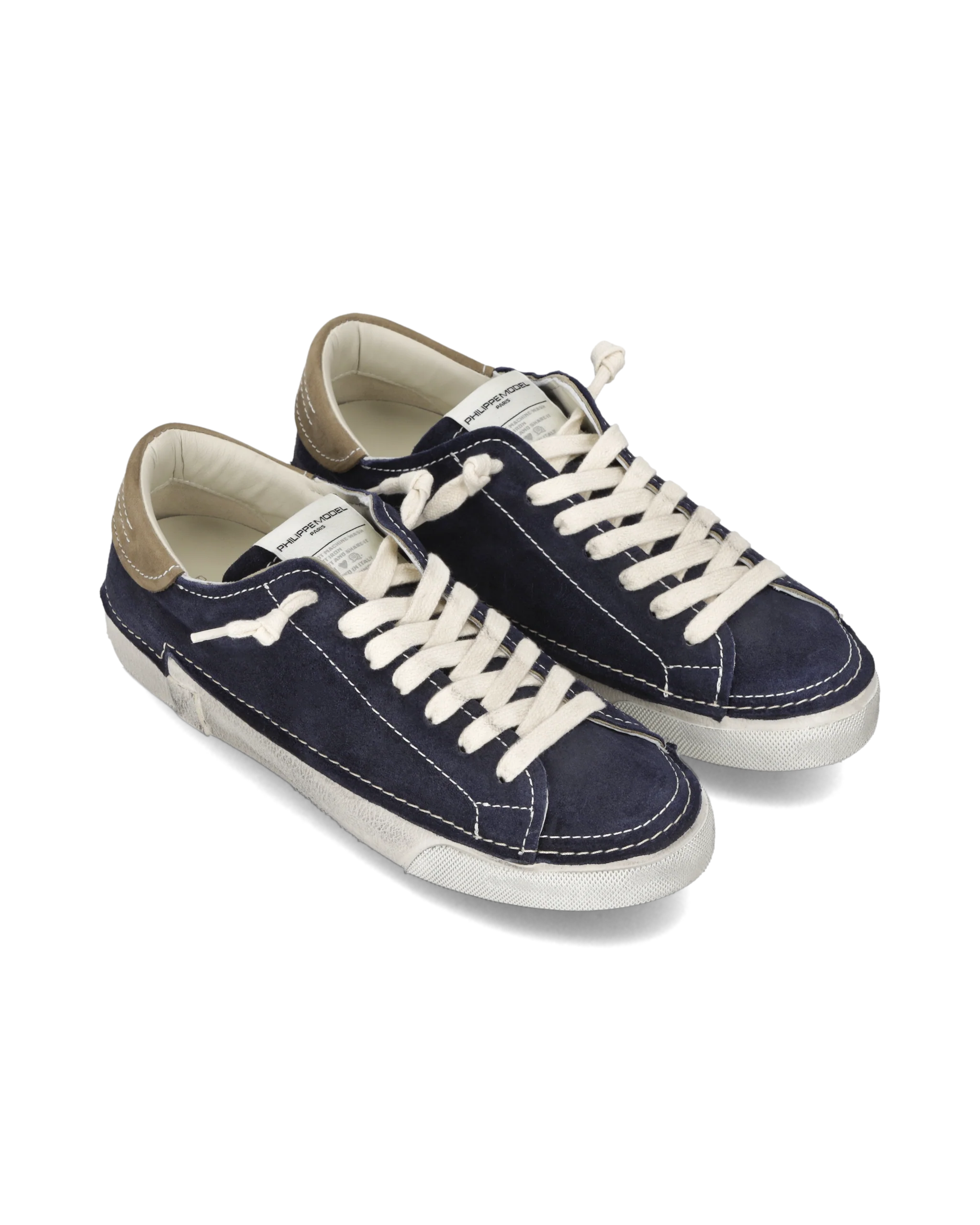 Sneakers Prsx Tennis Men, Blue Beige - Image 2