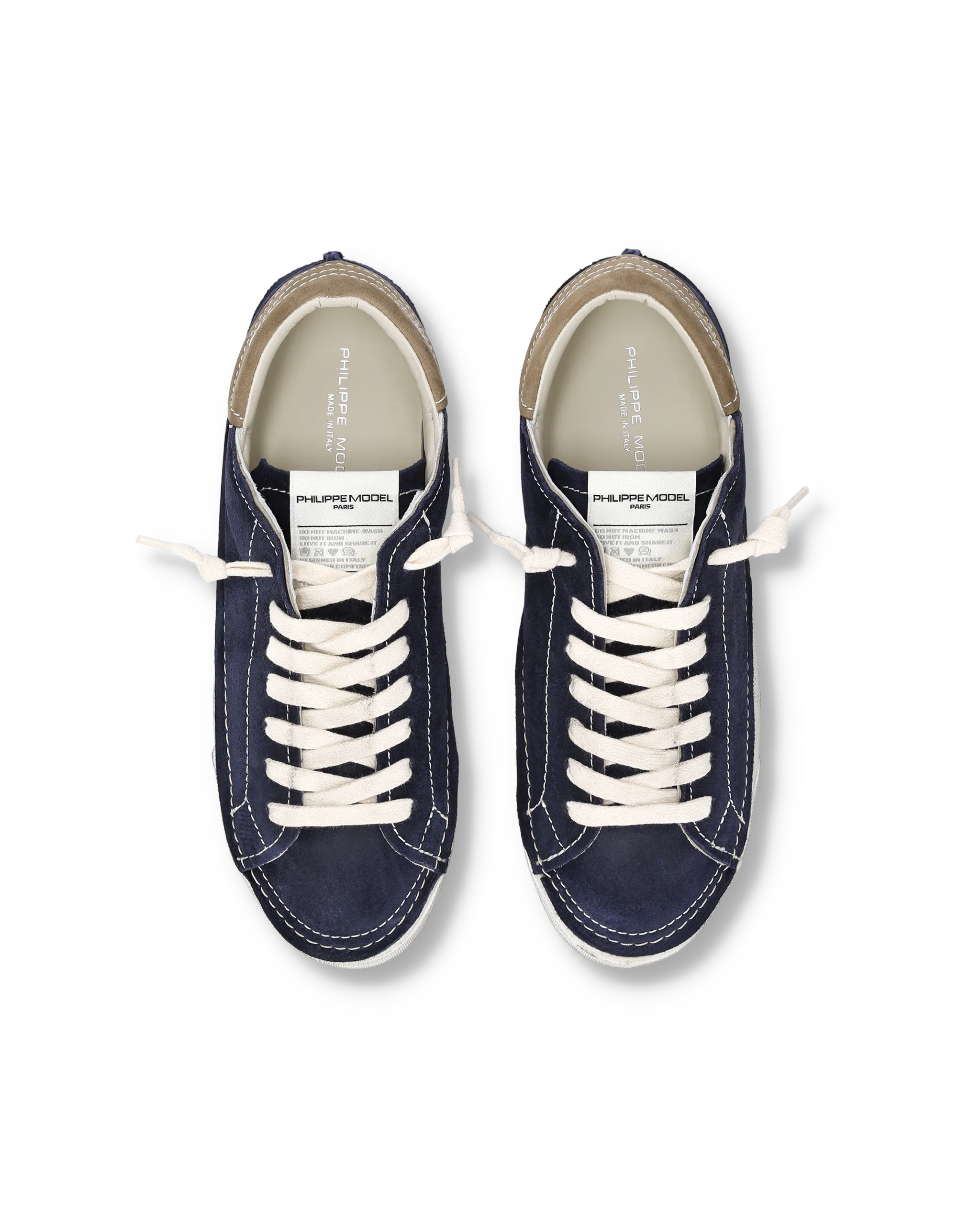 Sneakers Prsx Tennis Men, Blue Beige - Image 4