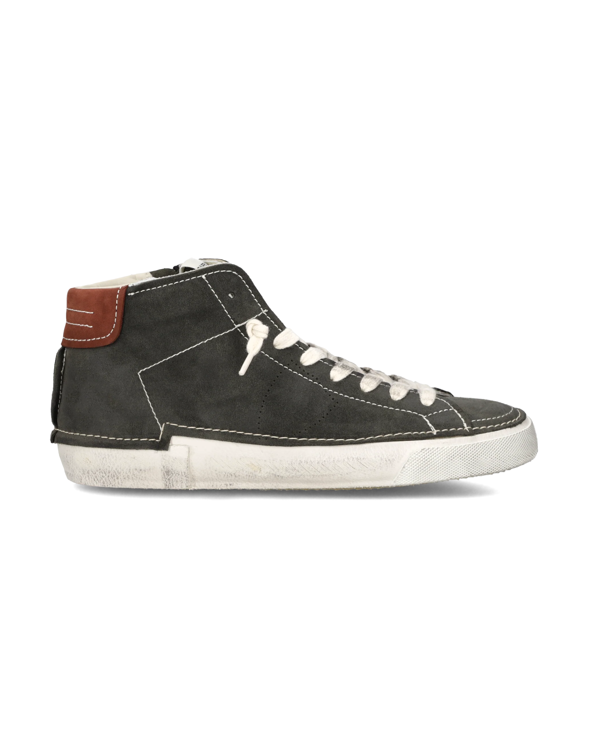 Sneakers Prsx Tennis Men, Military Green Brown