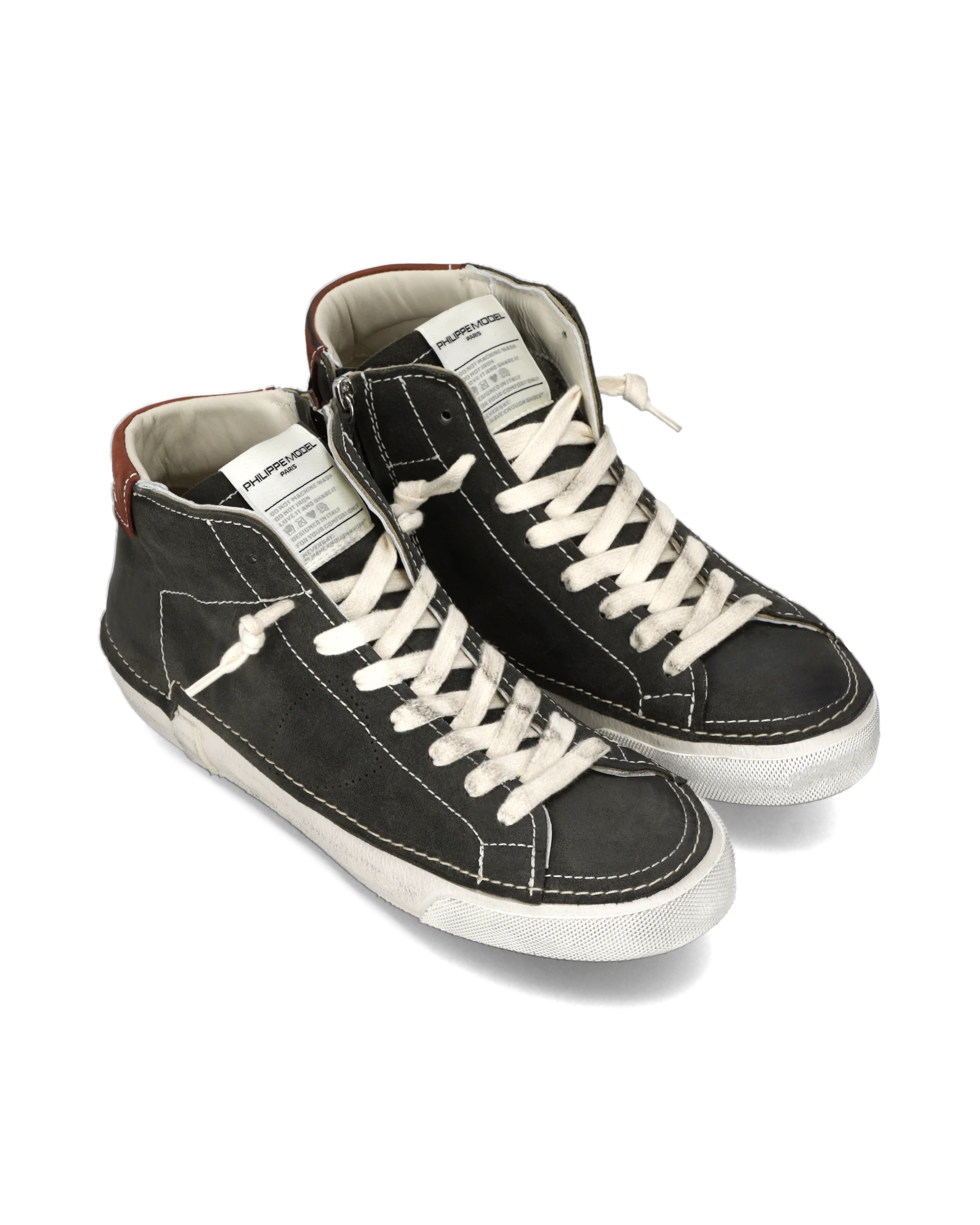 Sneakers Prsx Tennis Men, Military Green Brown - Image 2
