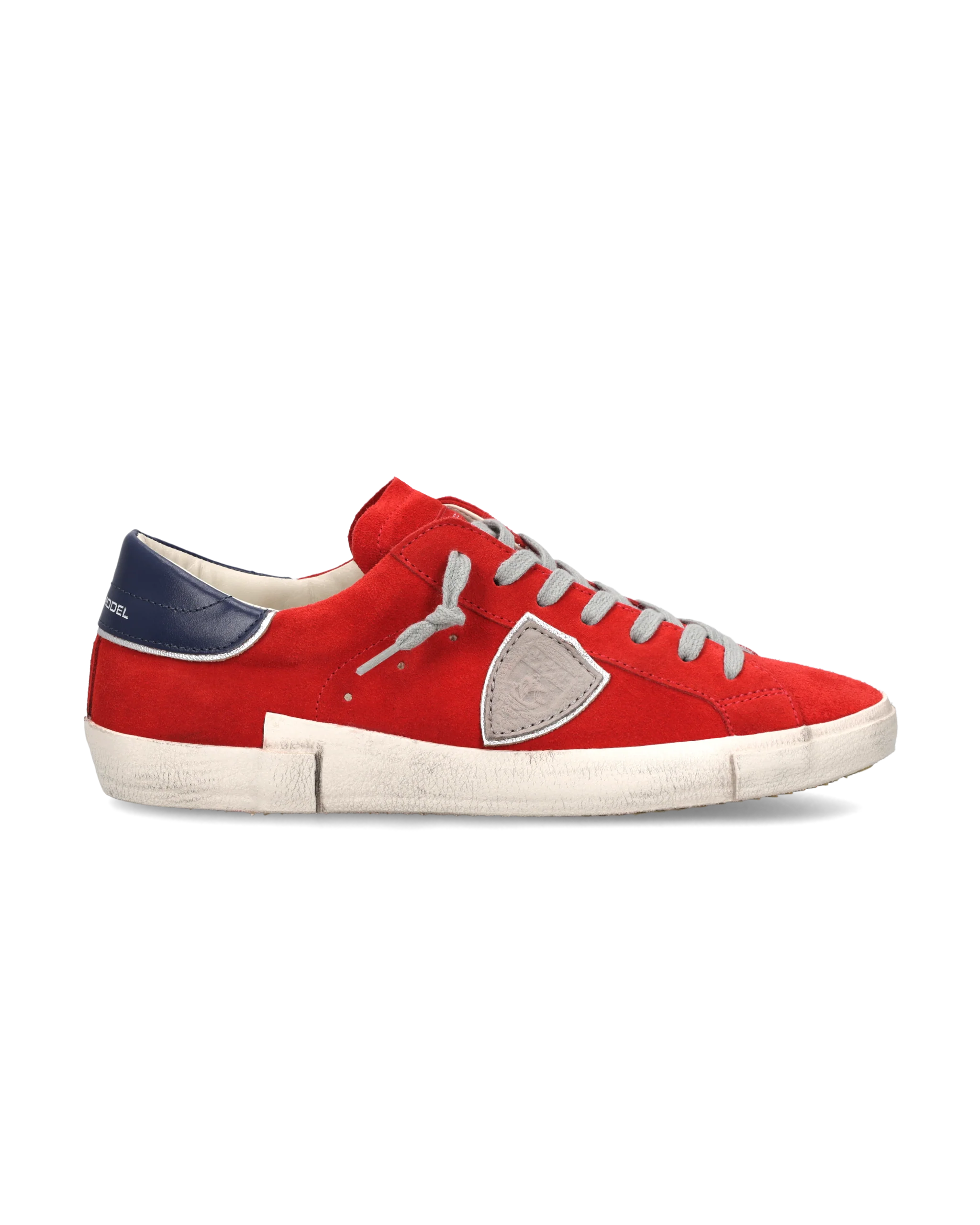 Sneakers Prsx Men, Red Grey