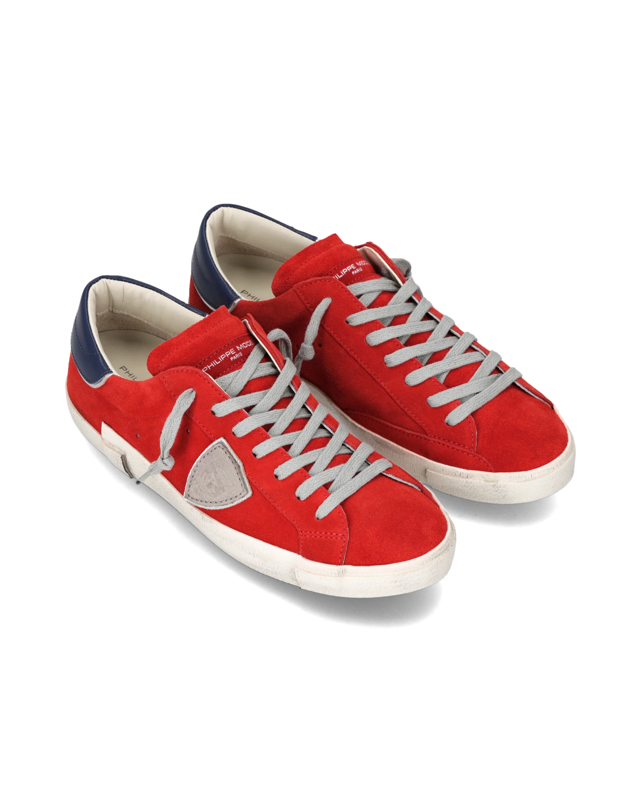 Sneakers Prsx Men, Red Grey - Image 2