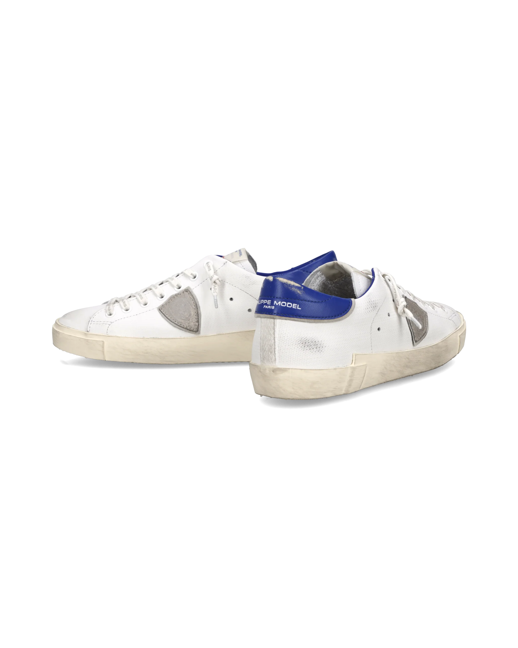 Sneakers Prsx Men with drapeau label, White Bluette - Image 6
