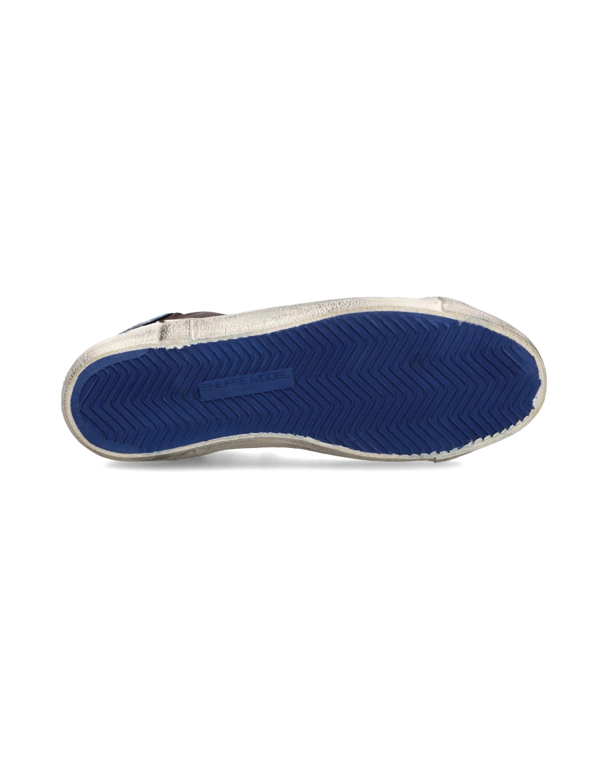 Sneakers Prsx Tennis Men, White Brown Bluette - Image 5