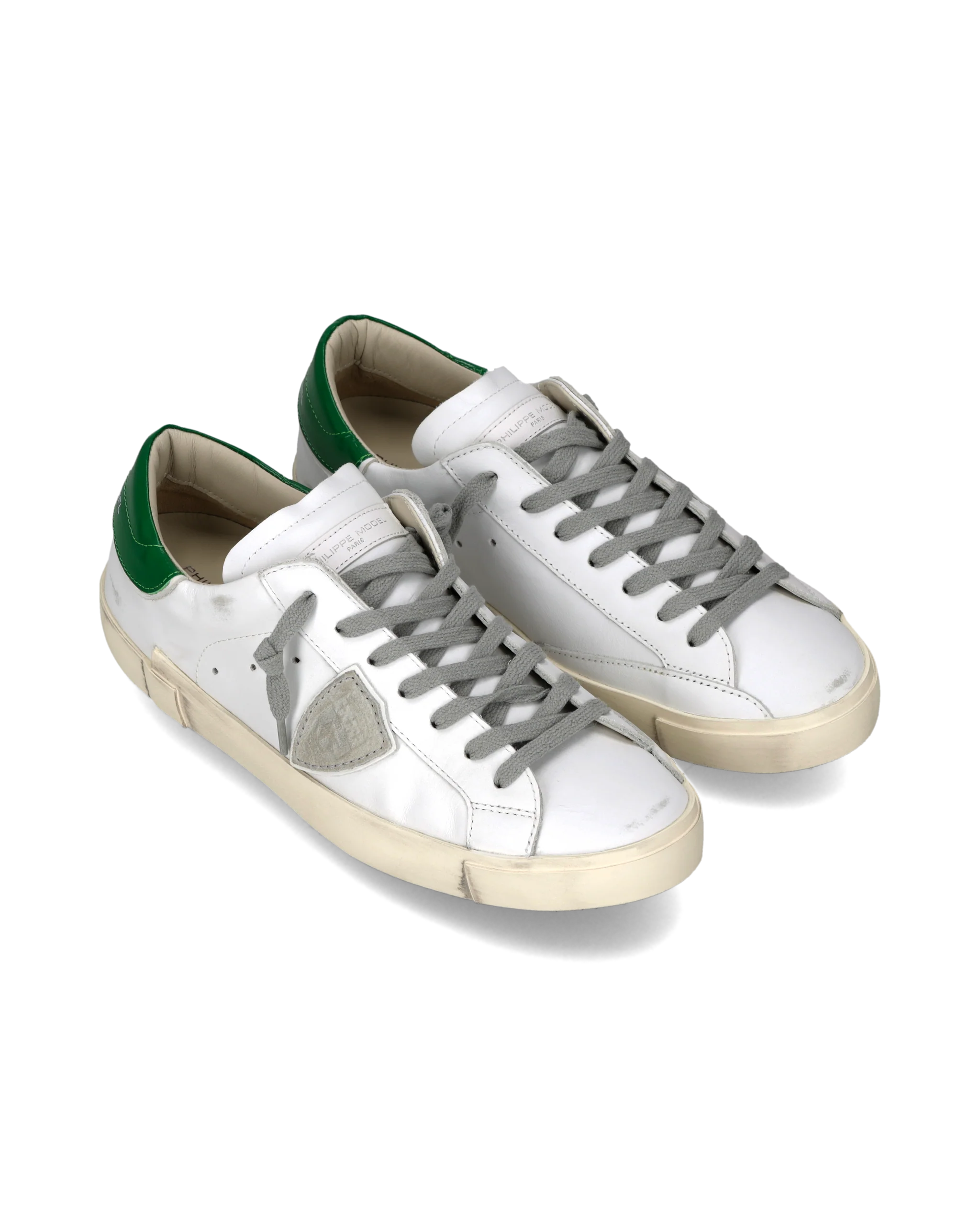 Sneakers Prsx Men, White Bottle Green - Image 2