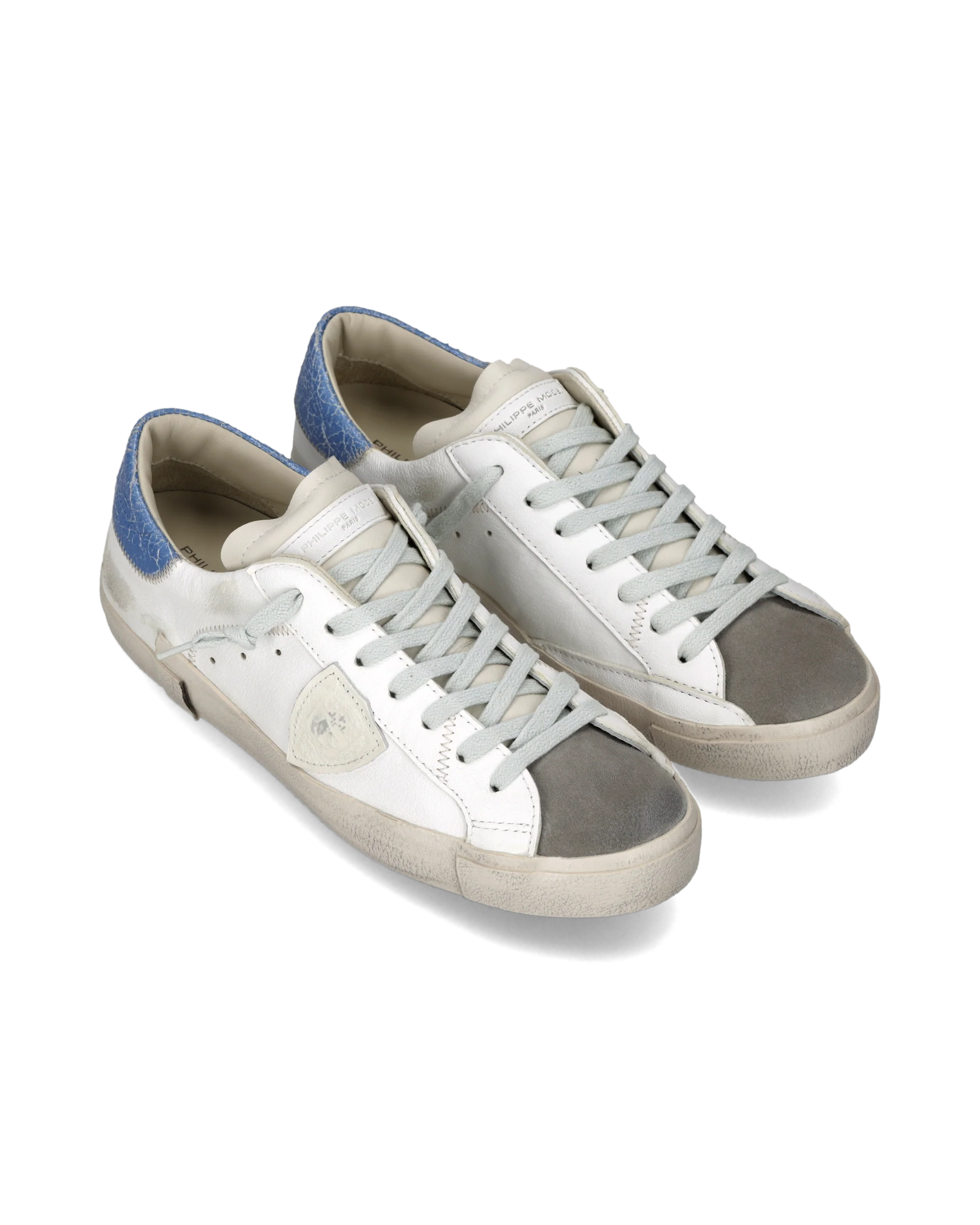 Sneakers Prsx Men, White Light Blue - Image 2