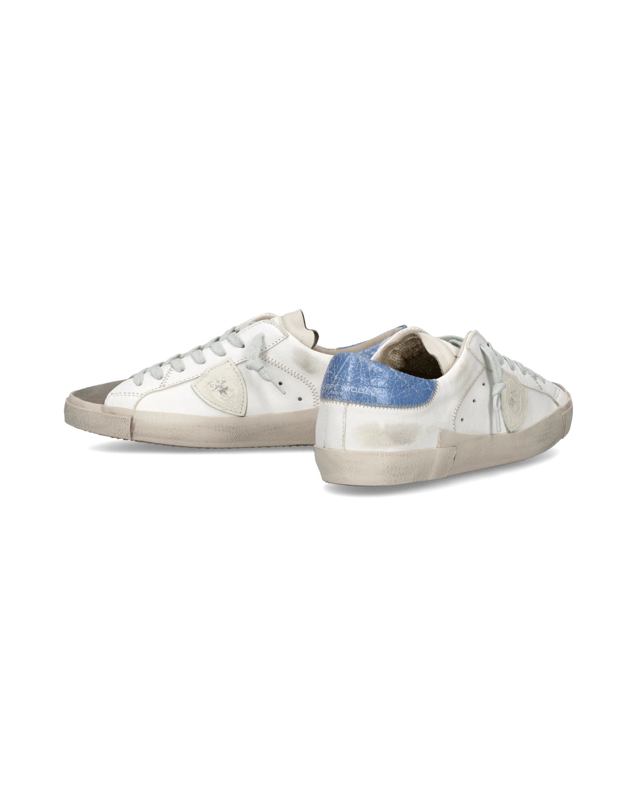 Sneakers Prsx Men, White Light Blue - Image 6