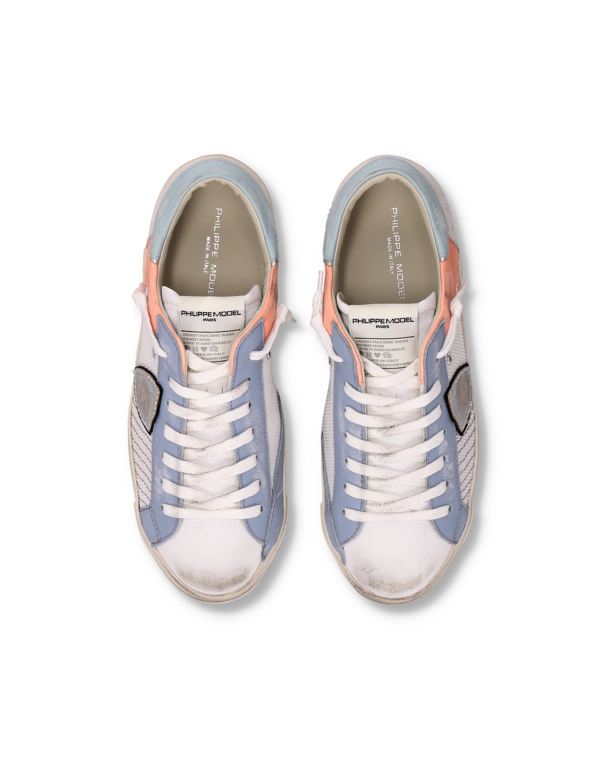 Sneakers Prsx Tennis Men, White Light Blue - Image 4