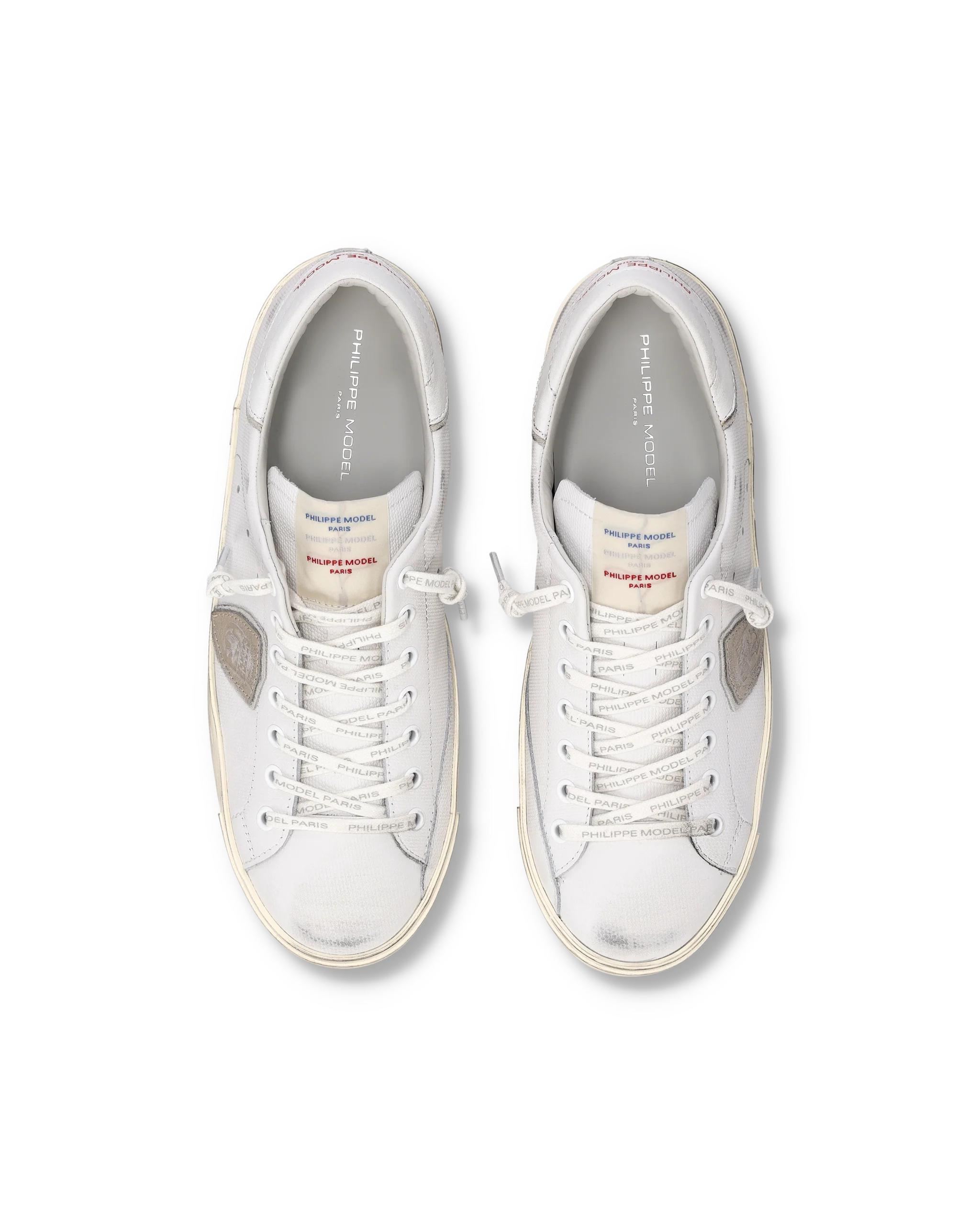 Sneakers Prsx Men with drapeau label, White - Image 4