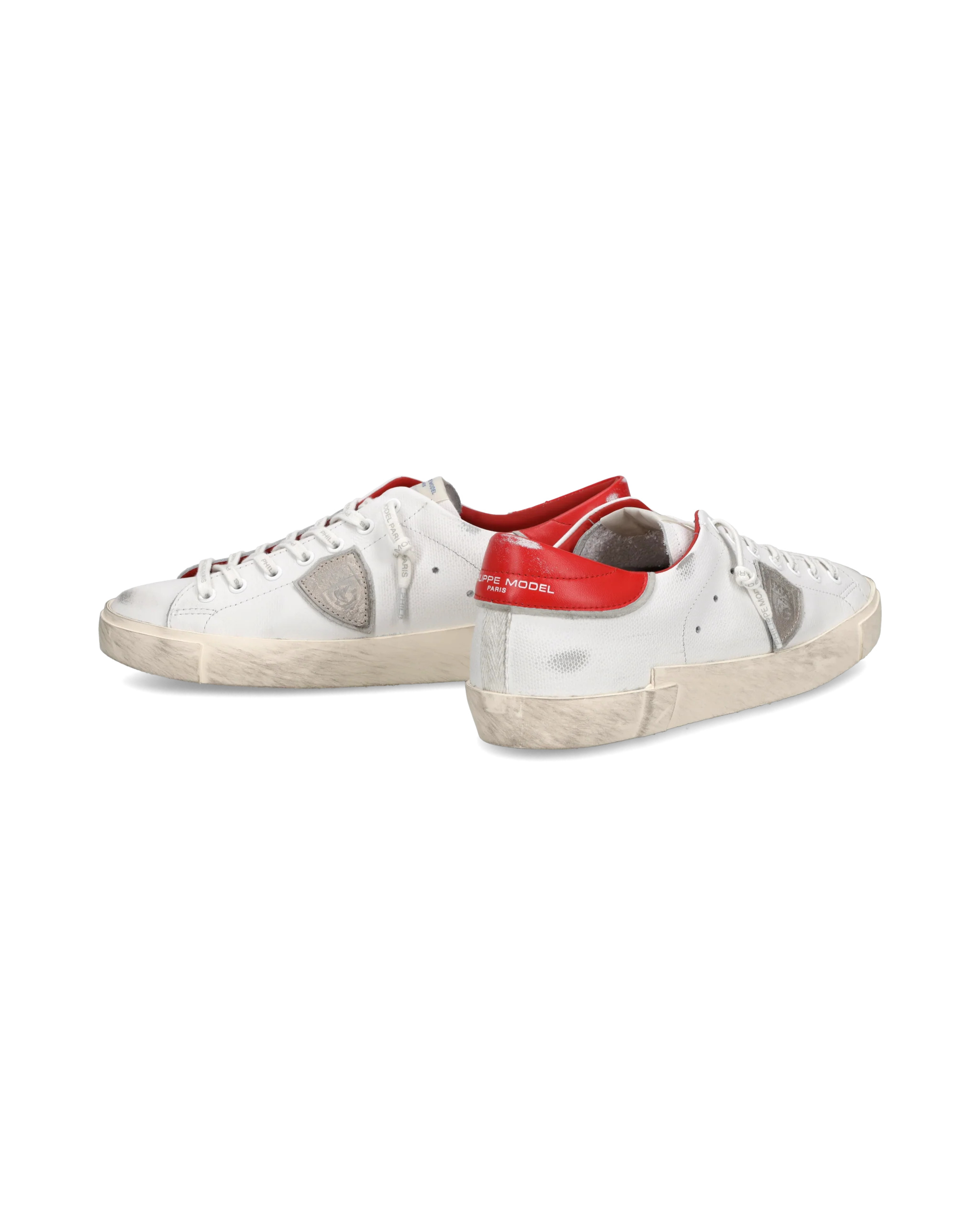 Sneakers Prsx Men, White Red - Image 6
