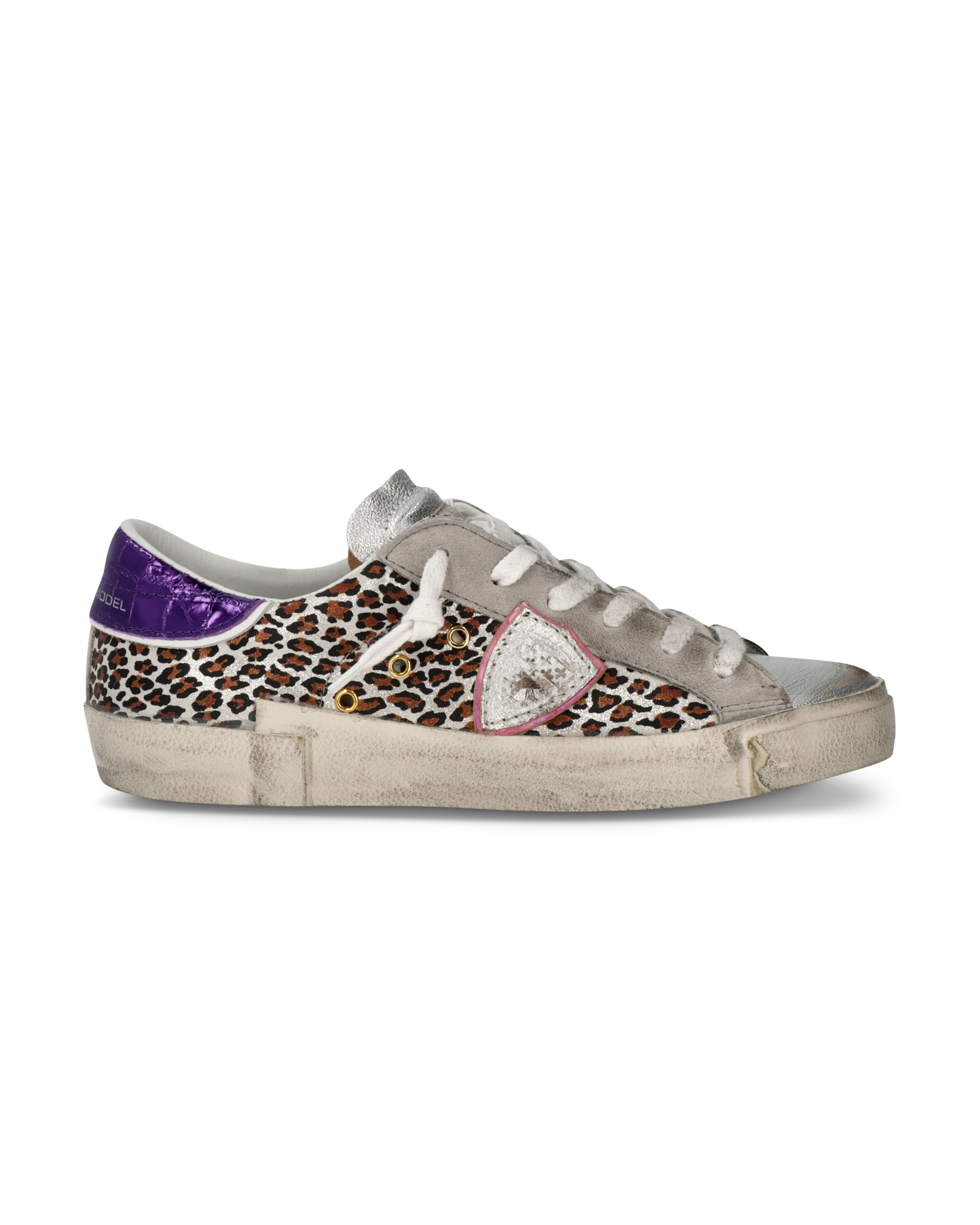 Sneakers Prsx Tennis Women, Silver Purple