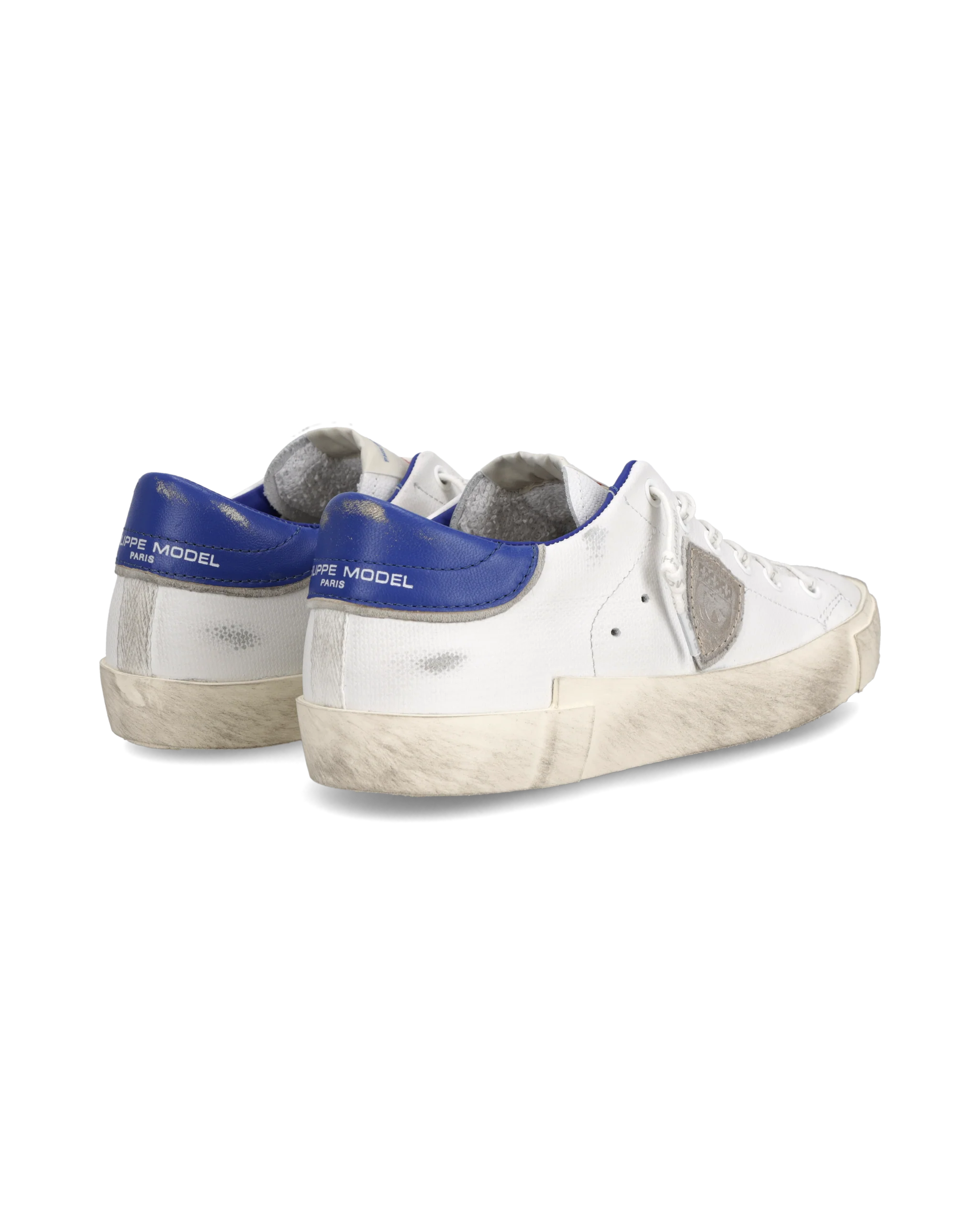 Sneakers Prsx Women with drapeau label, White Bluette - Image 3