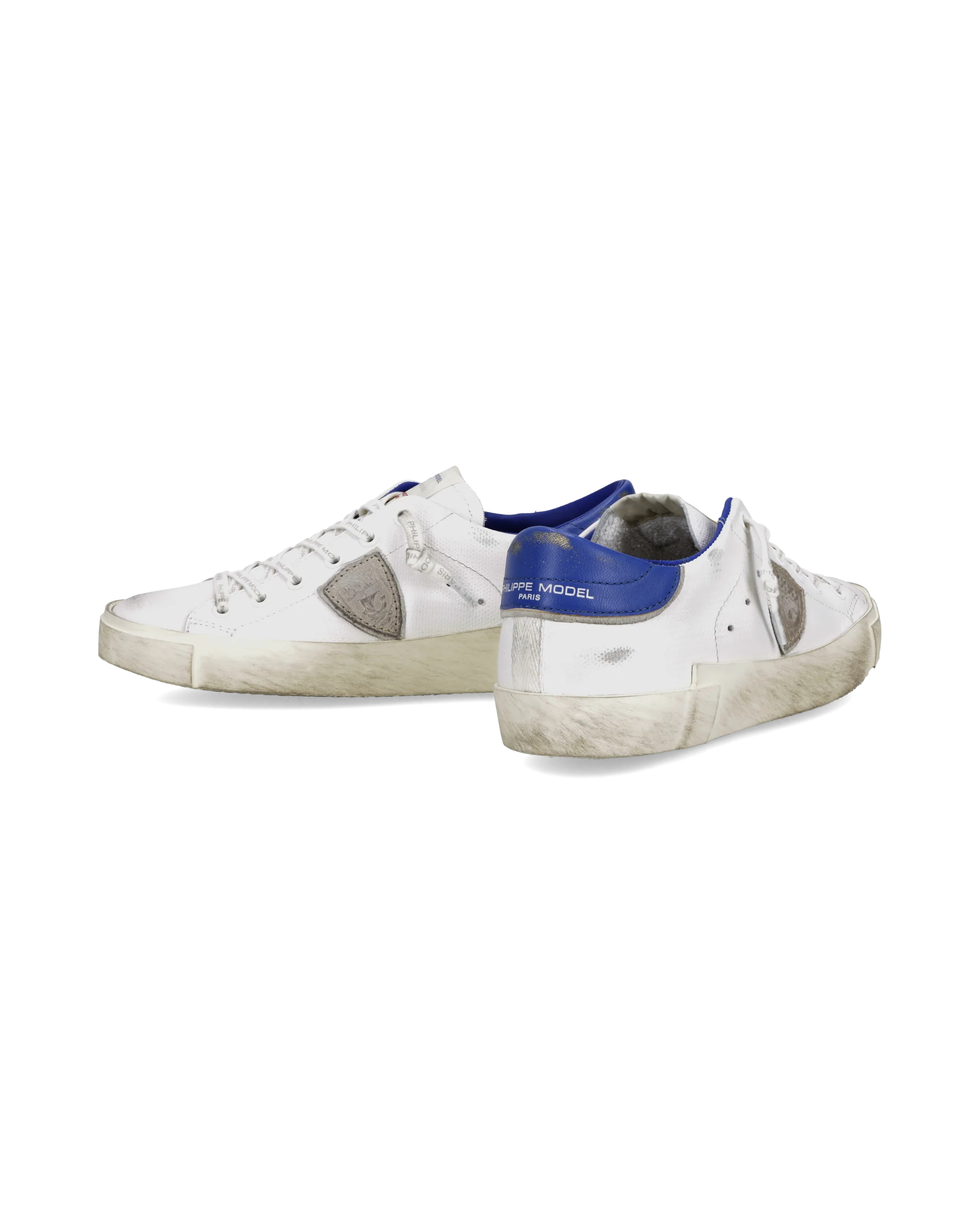 Sneakers Prsx Women with drapeau label, White Bluette - Image 6
