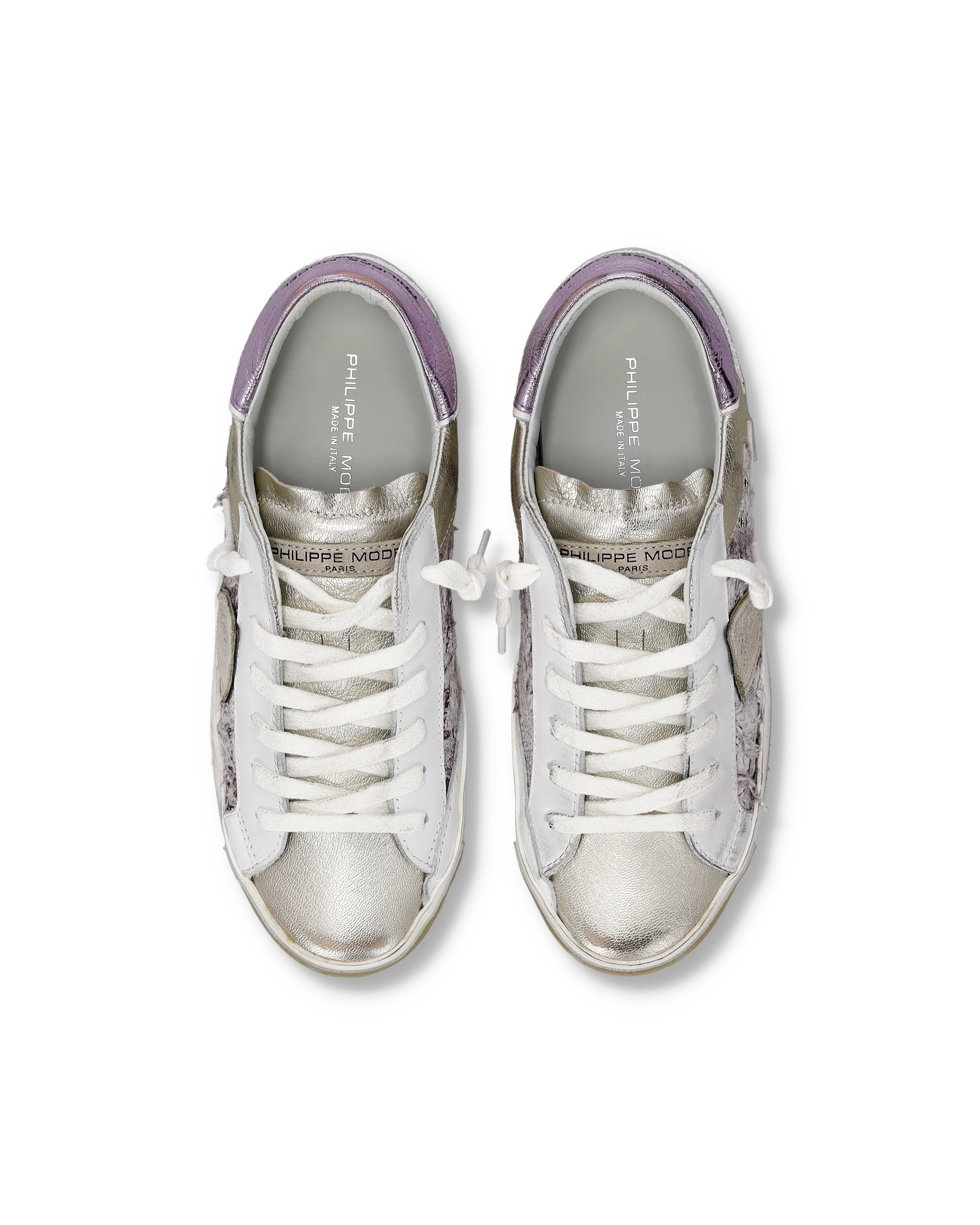 Sneakers Prsx Tennis Women, White Lilac - Image 4
