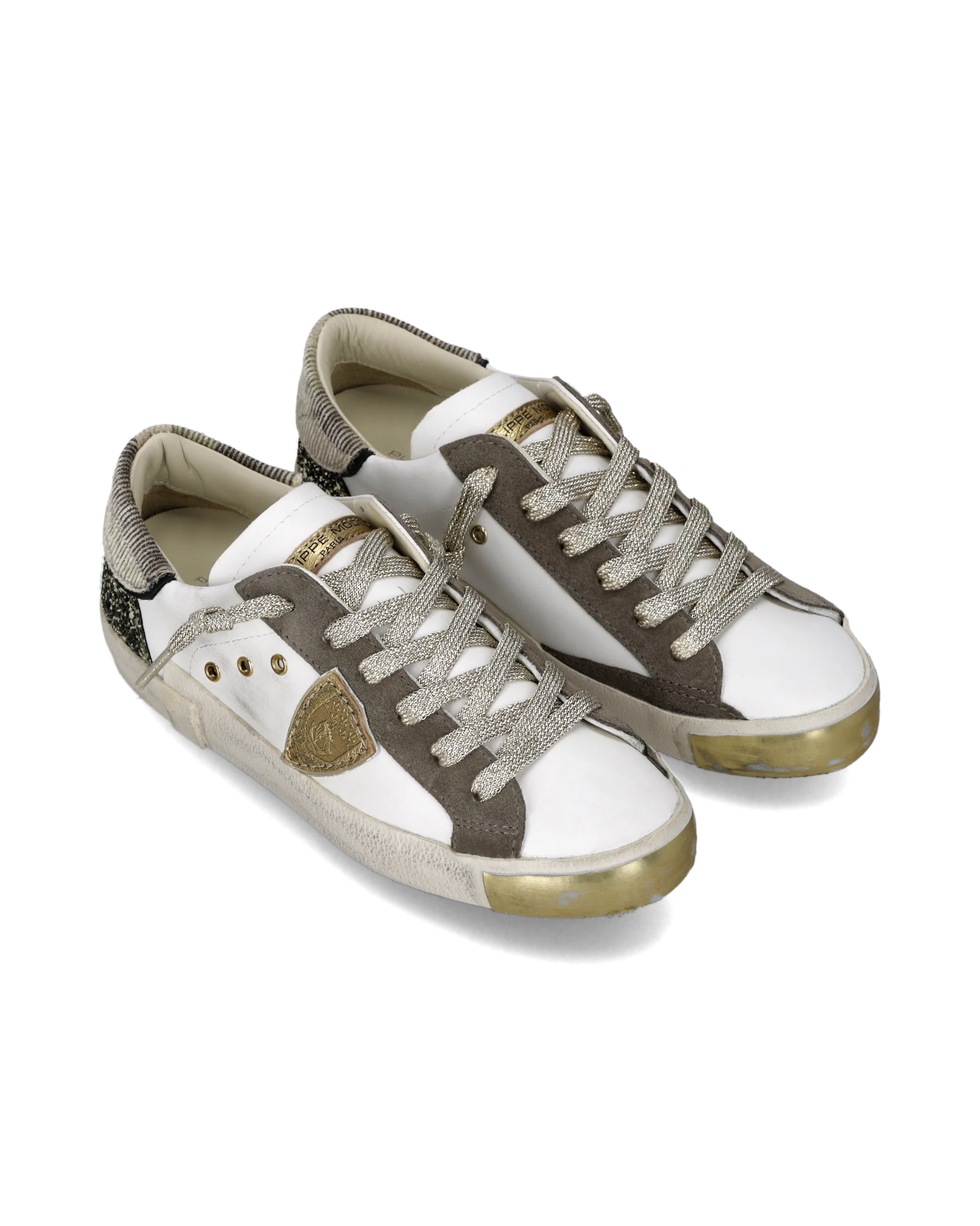 Sneakers Prsx Tennis Women, White Military Green - Image 2