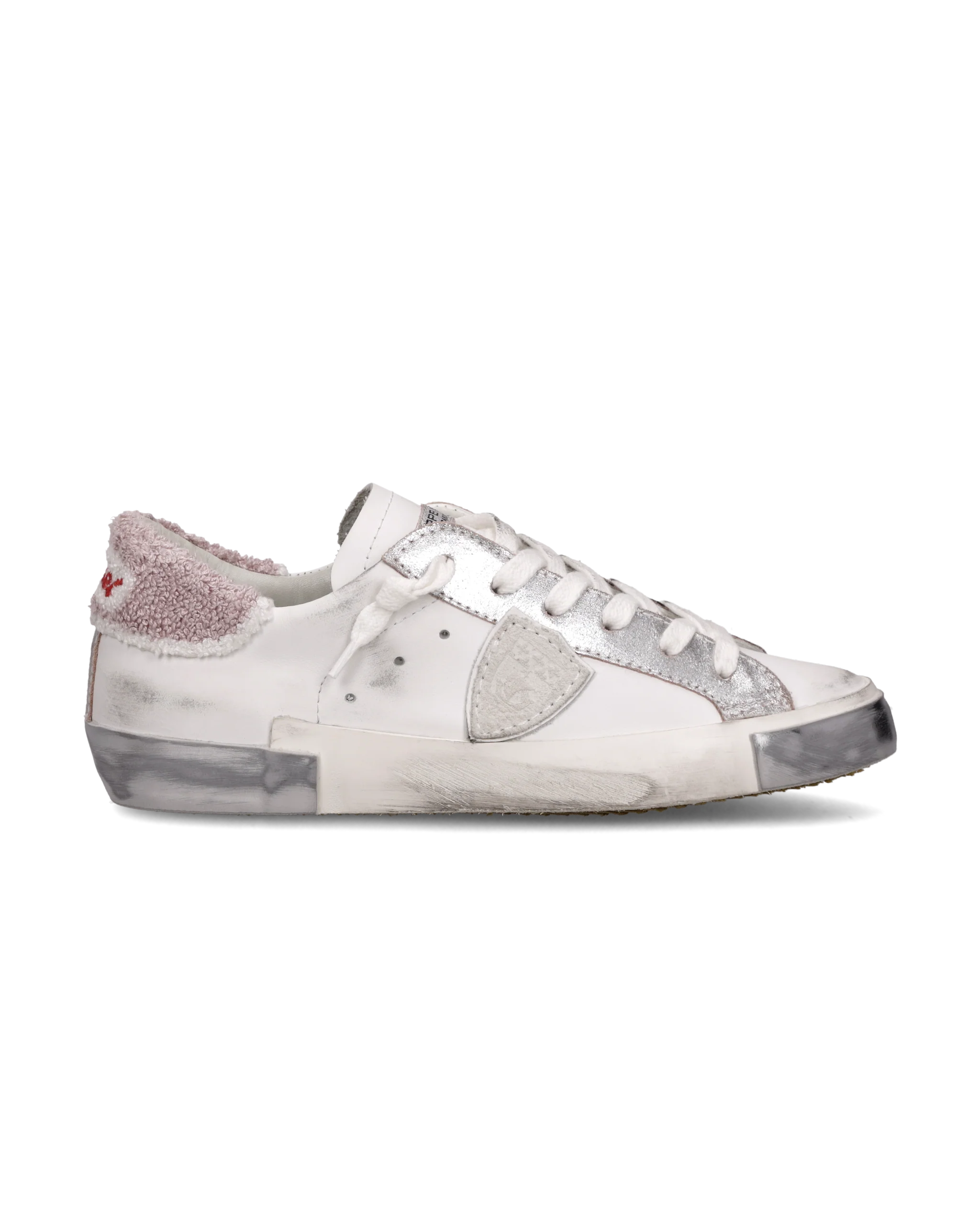 Sneakers Prsx Low-Top Tennis Women, White Pink