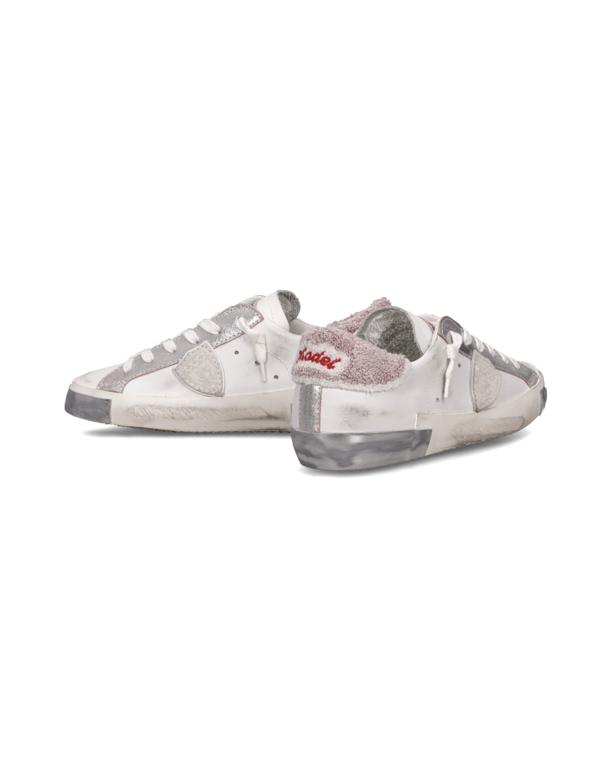 Sneakers Prsx Low-Top Tennis Women, White Pink - Image 6