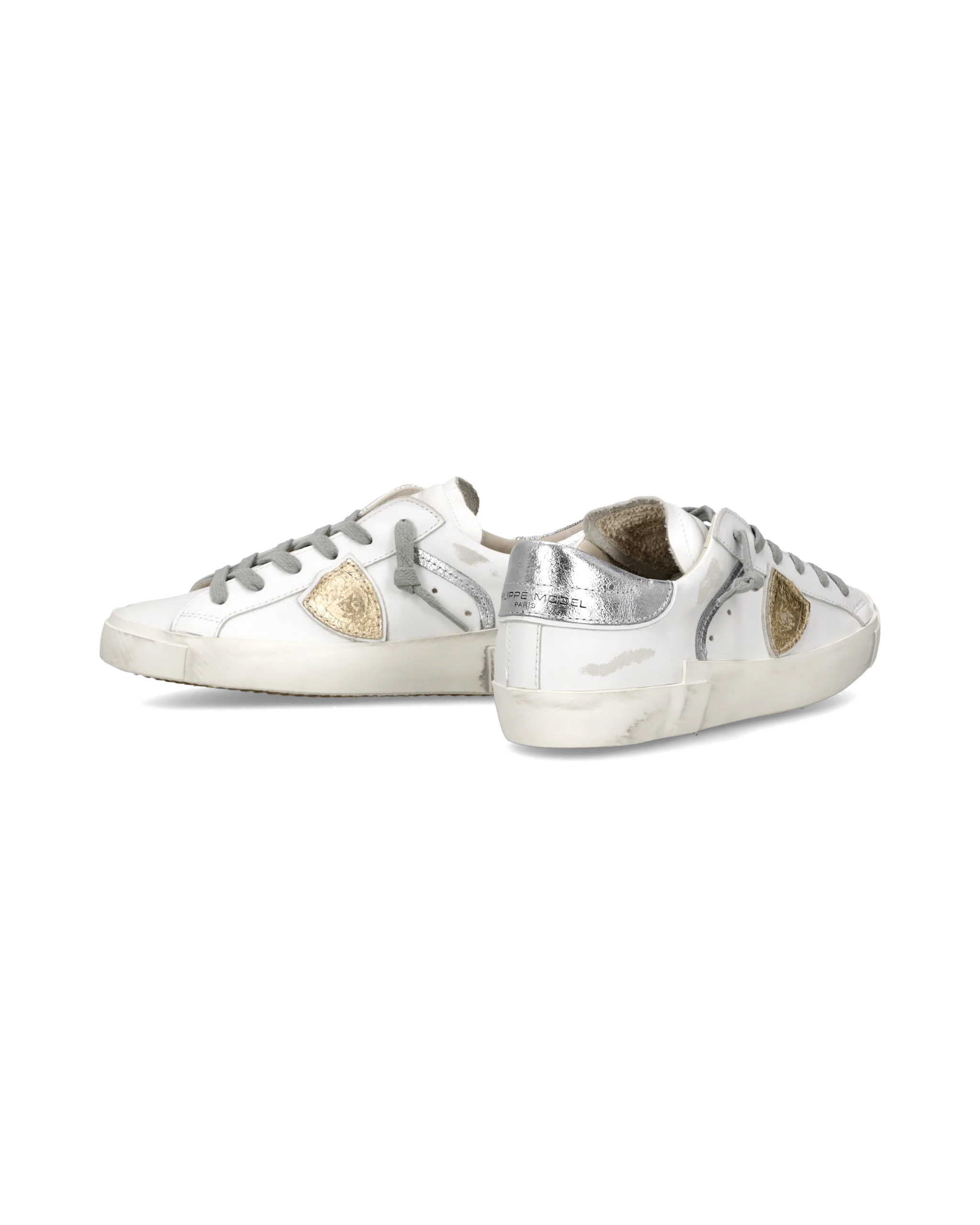 Sneakers Prsx Women, White Metallic Silver - Image 6