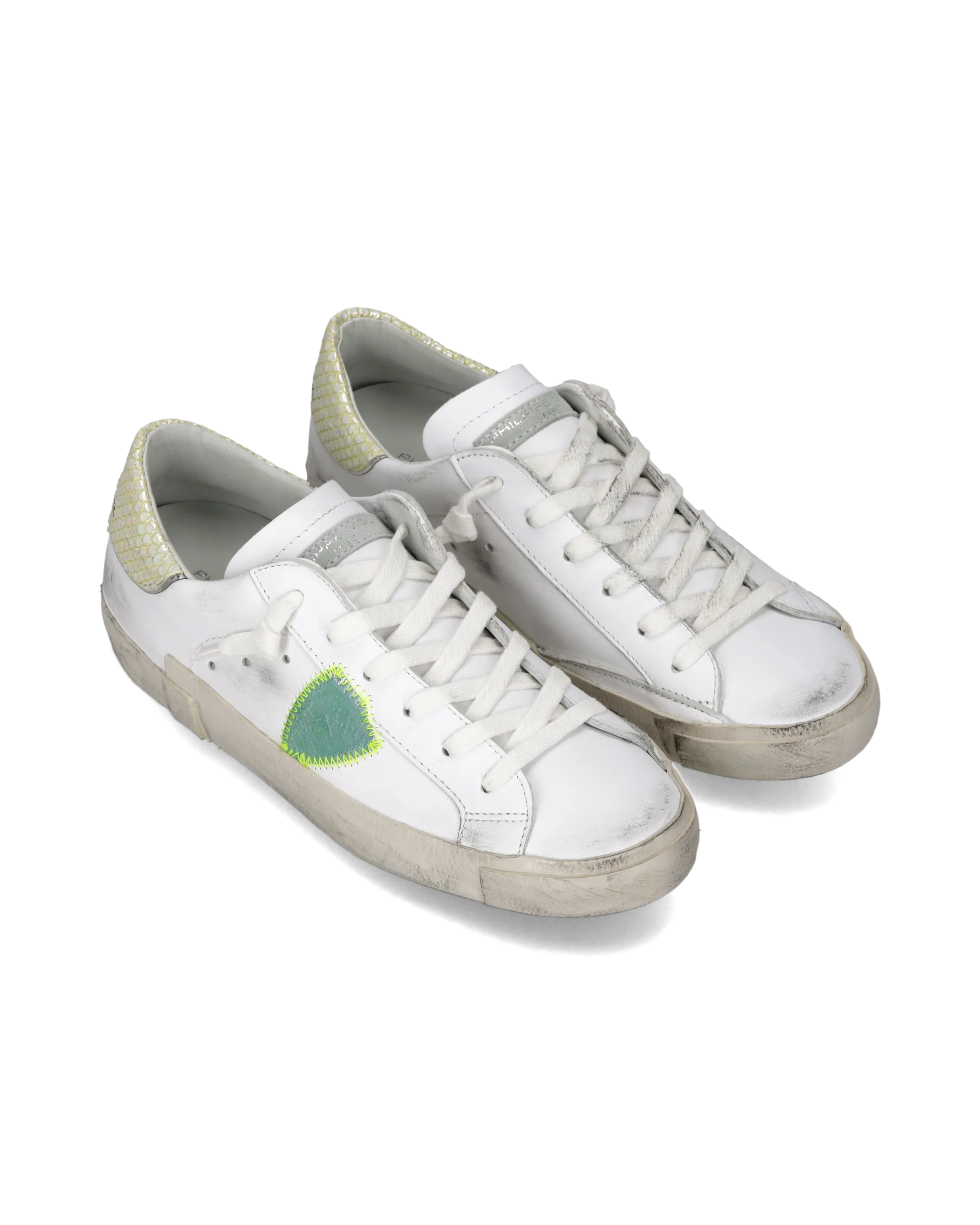 Sneakers Prsx Tennis Women, White Green - Image 2