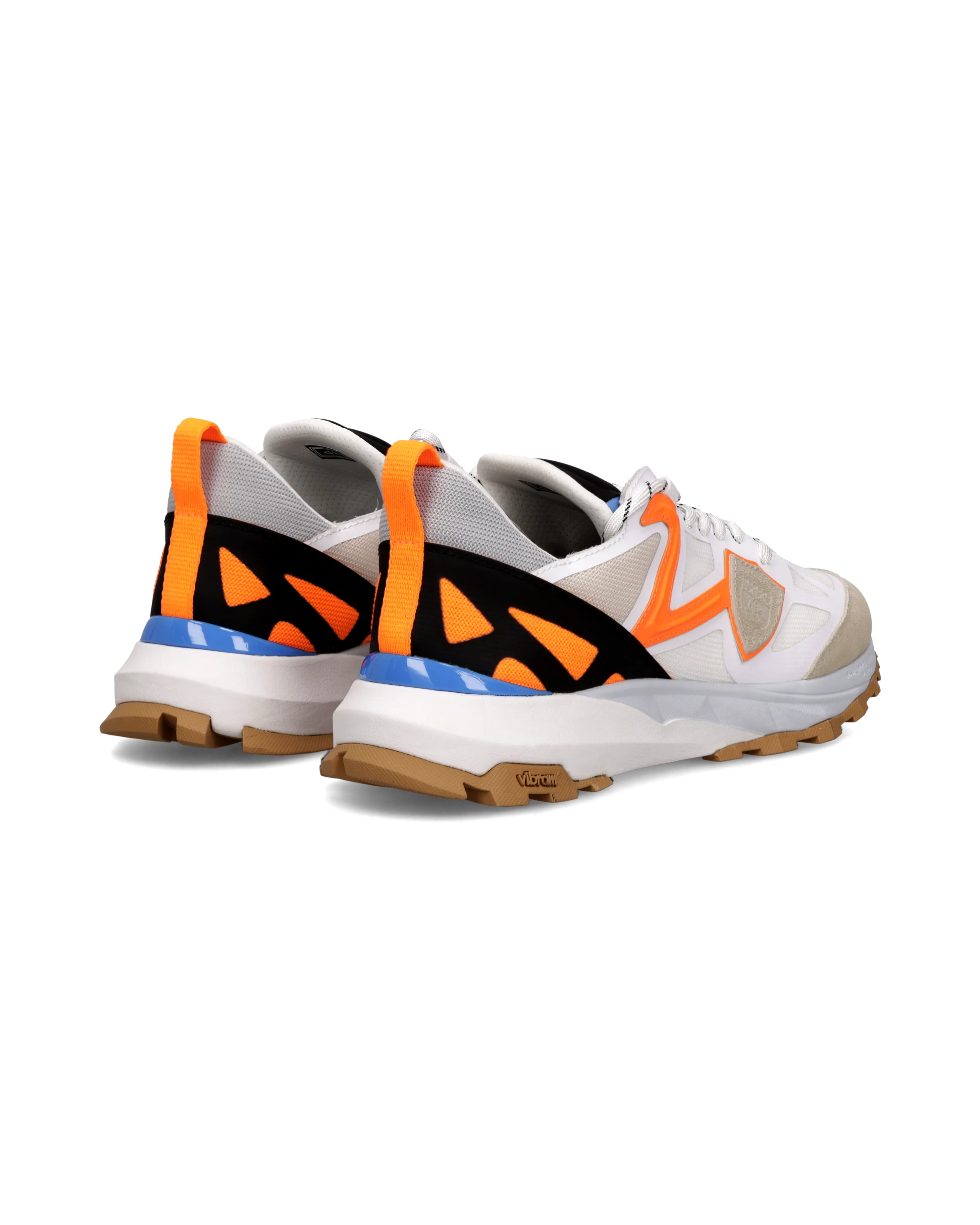 Sneakers Rocx Running Men, White Orange - Image 3